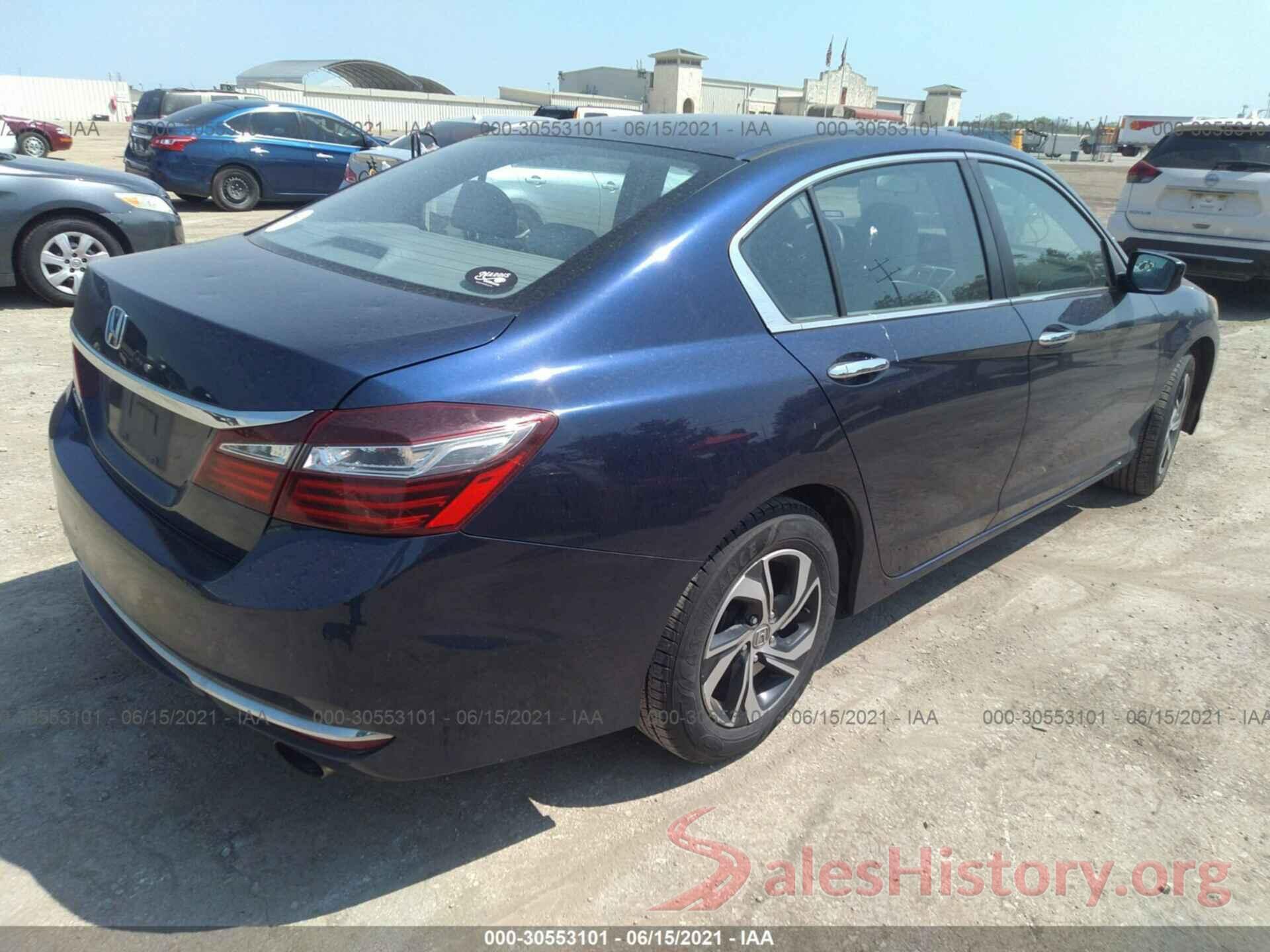 1HGCR2F35GA014515 2016 HONDA ACCORD SEDAN