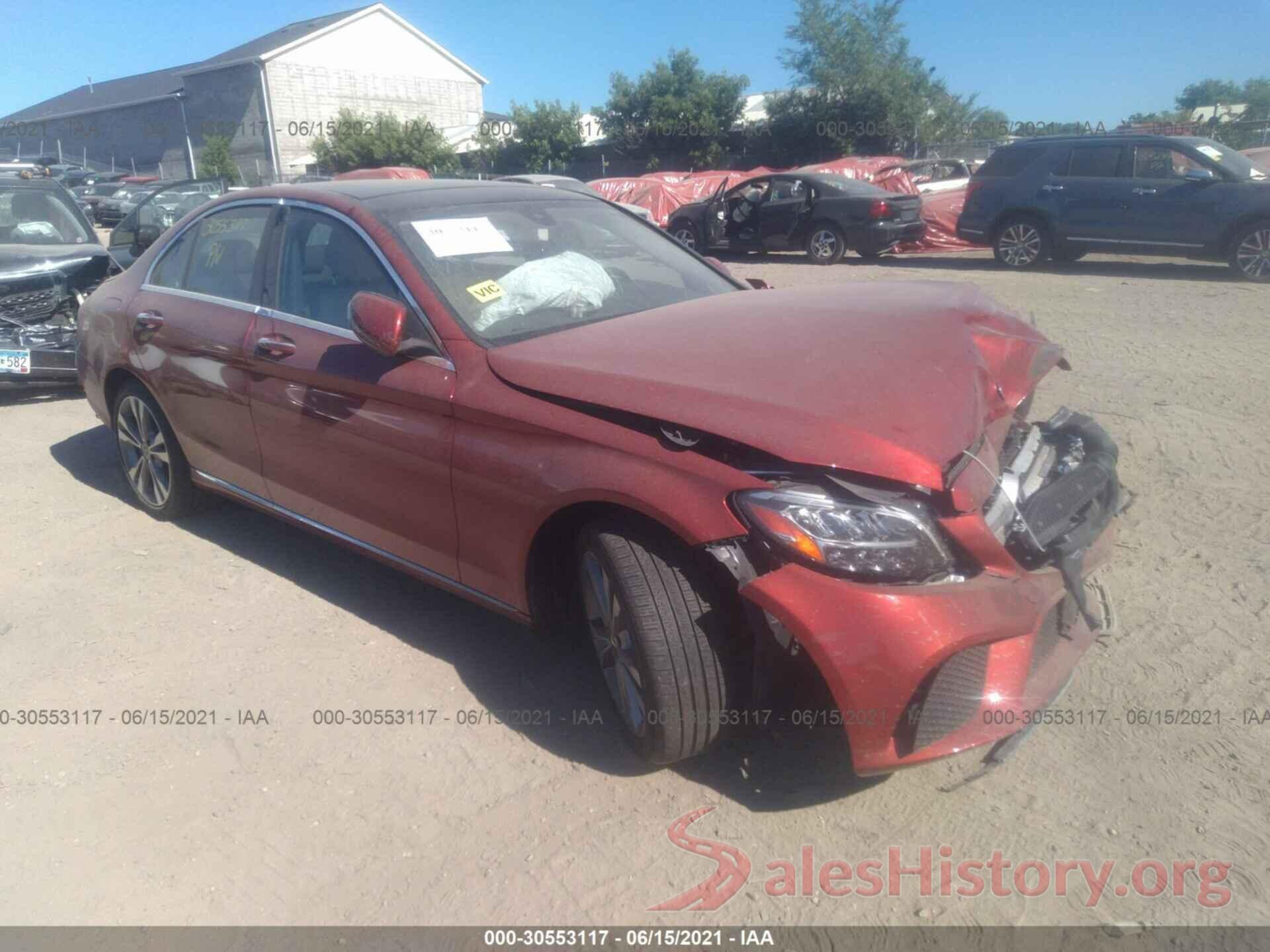 55SWF8EB9KU302391 2019 MERCEDES-BENZ C-CLASS