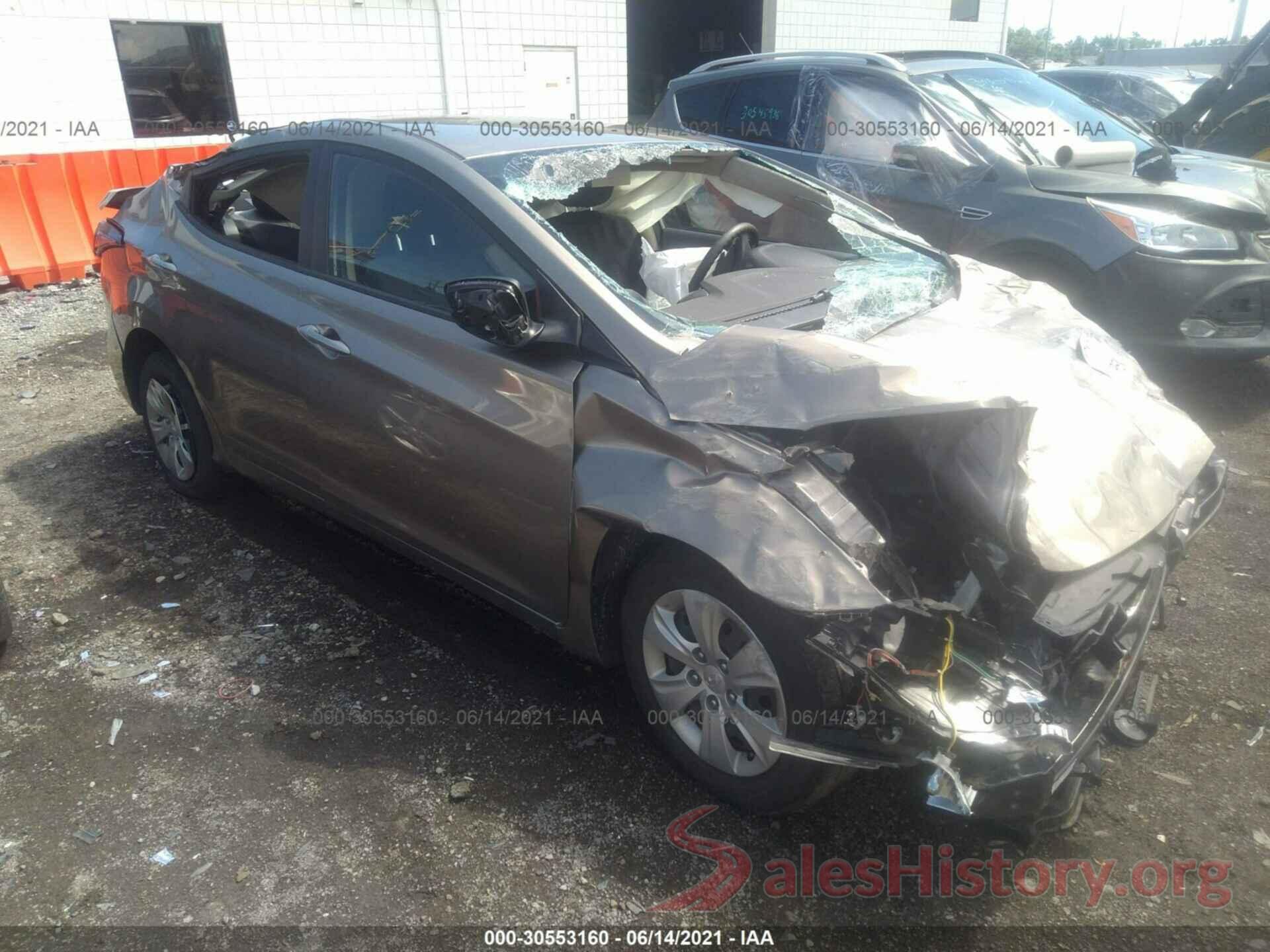 5NPDH4AE7GH776988 2016 HYUNDAI ELANTRA