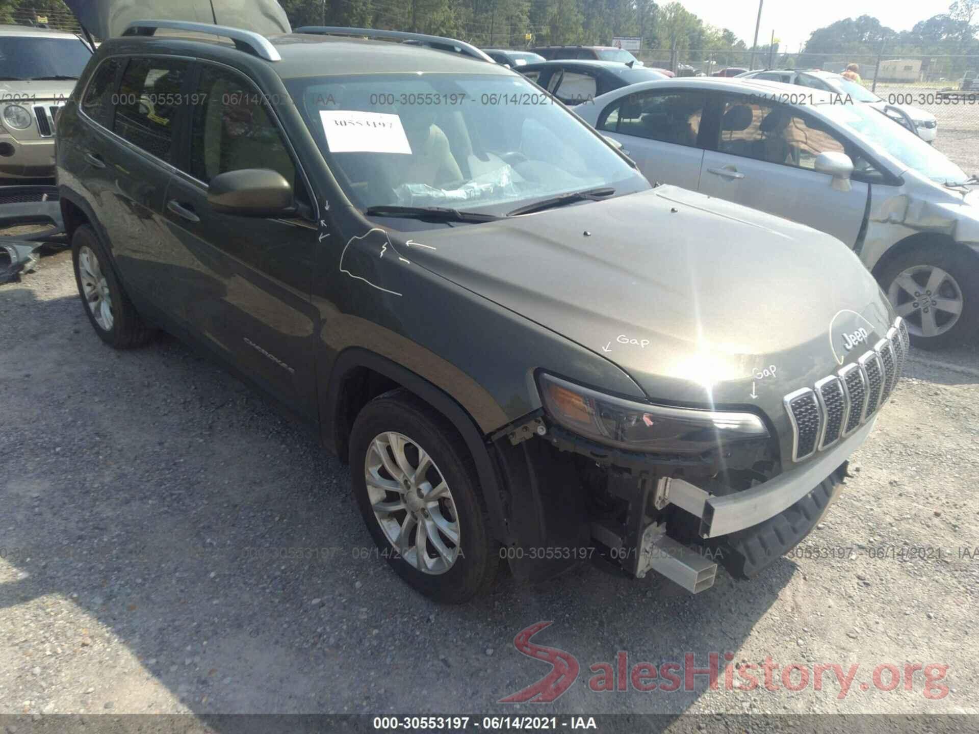 1C4PJLCB1KD164380 2019 JEEP CHEROKEE