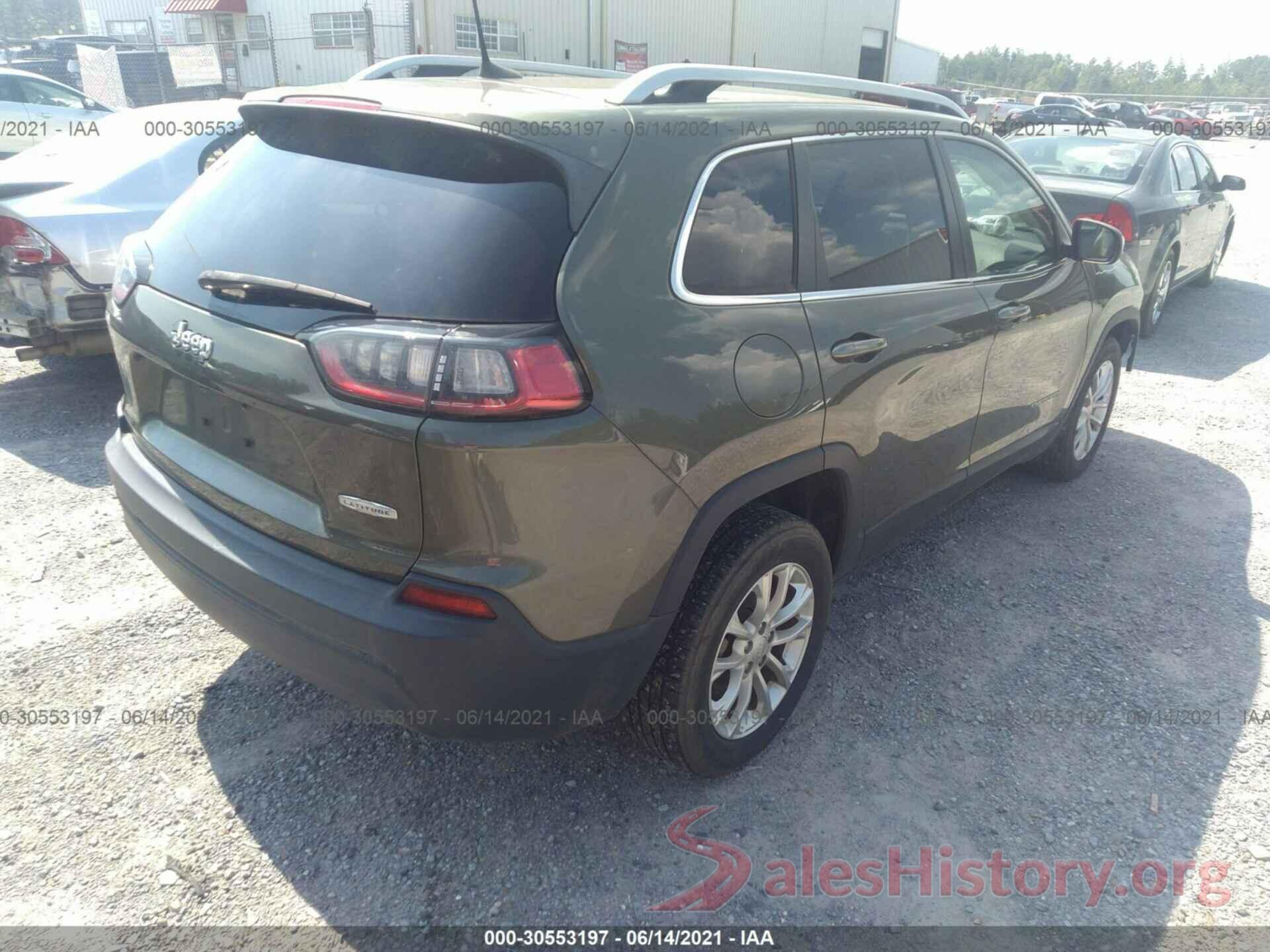 1C4PJLCB1KD164380 2019 JEEP CHEROKEE