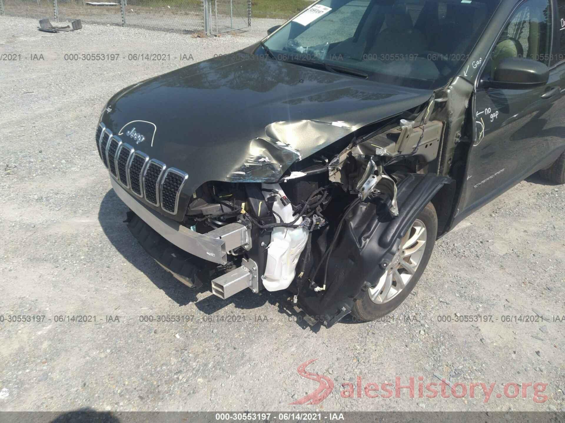 1C4PJLCB1KD164380 2019 JEEP CHEROKEE