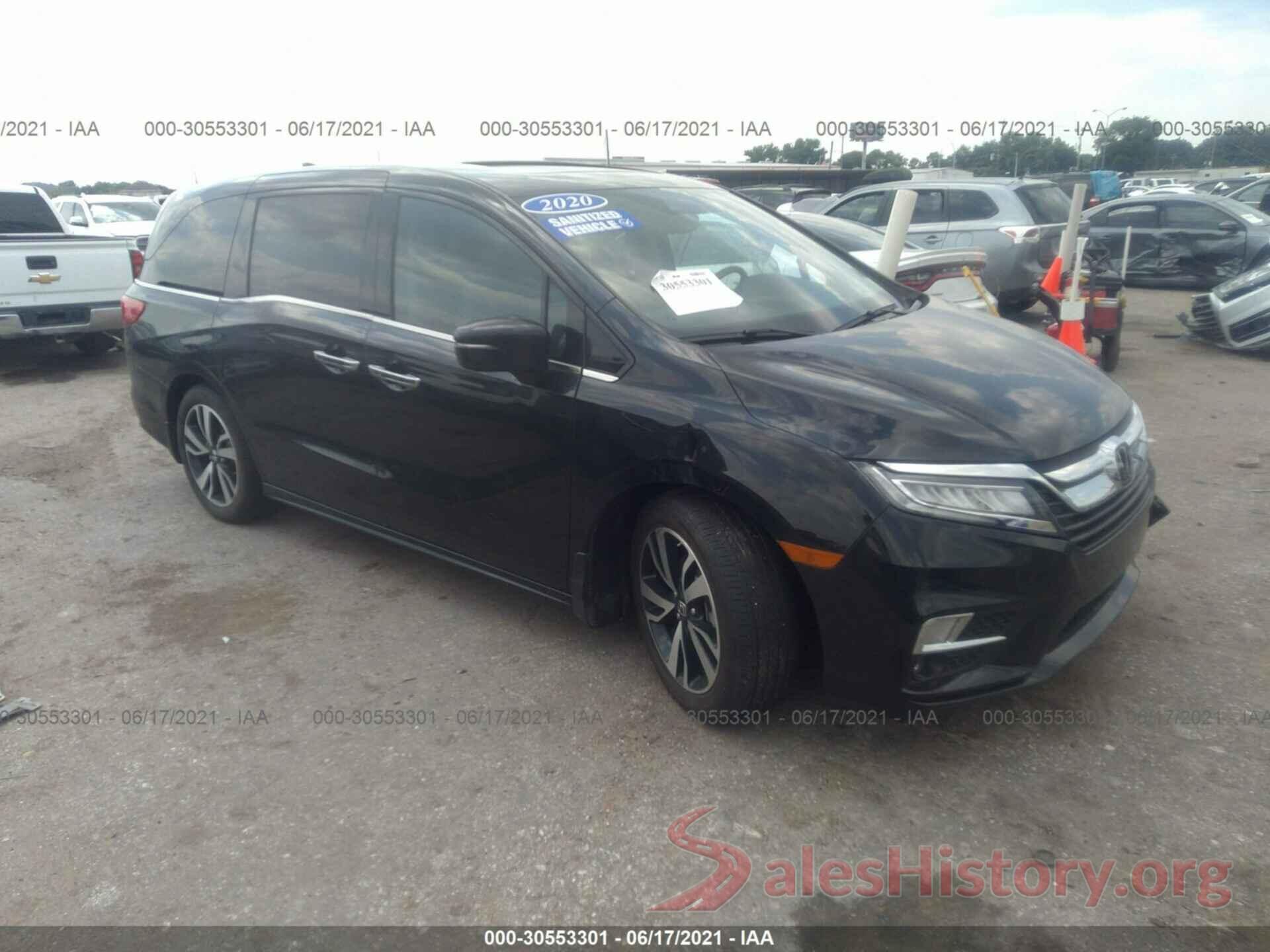 5FNRL6H94LB045825 2020 HONDA ODYSSEY