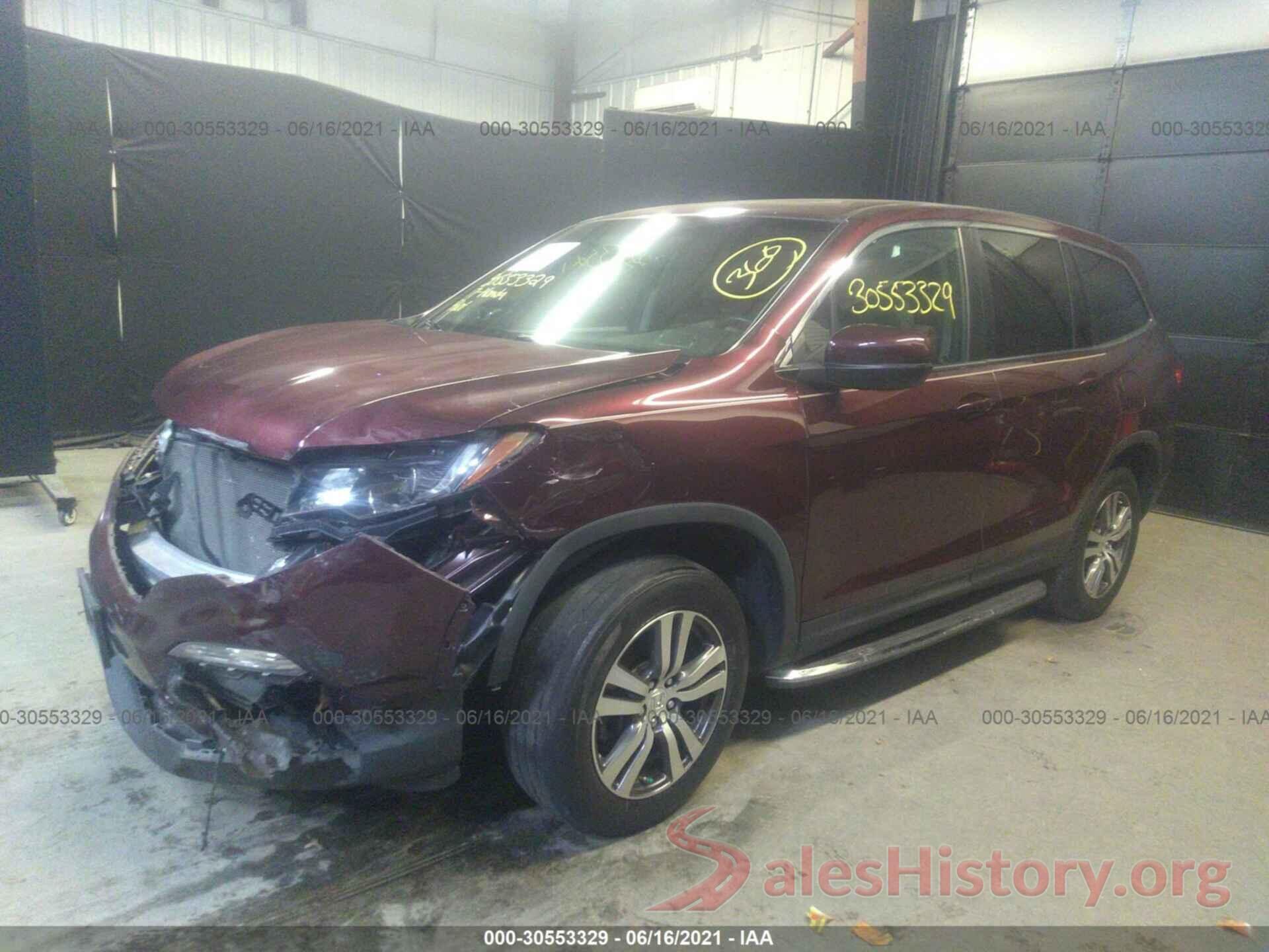 5FNYF6H56HB033957 2017 HONDA PILOT