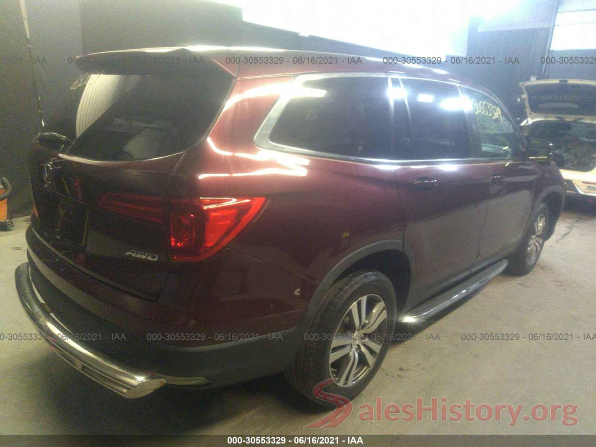 5FNYF6H56HB033957 2017 HONDA PILOT