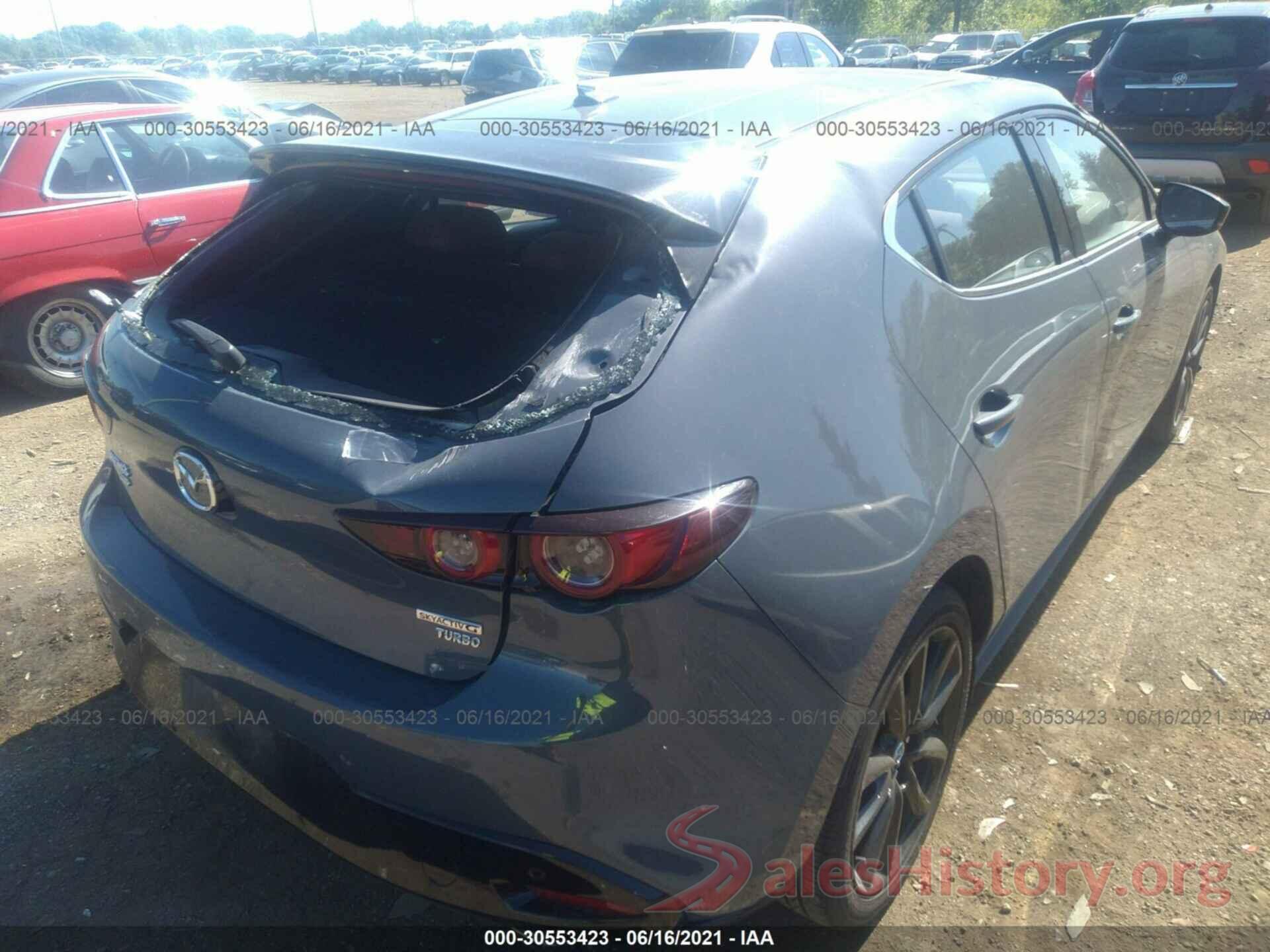 JM1BPBNY4M1316211 2021 MAZDA MAZDA3 HATCHBACK