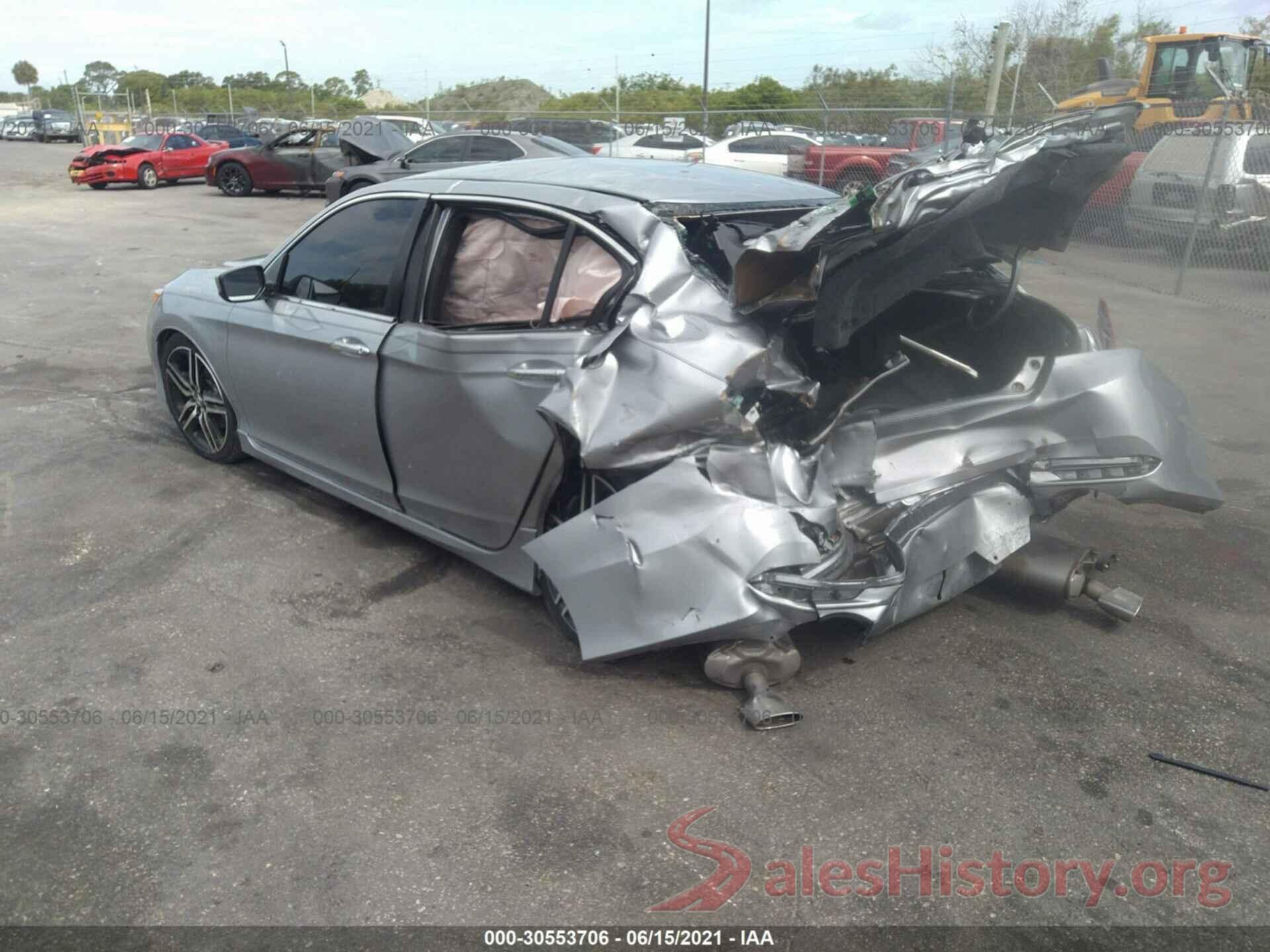 1HGCR2F63GA123744 2016 HONDA ACCORD SEDAN