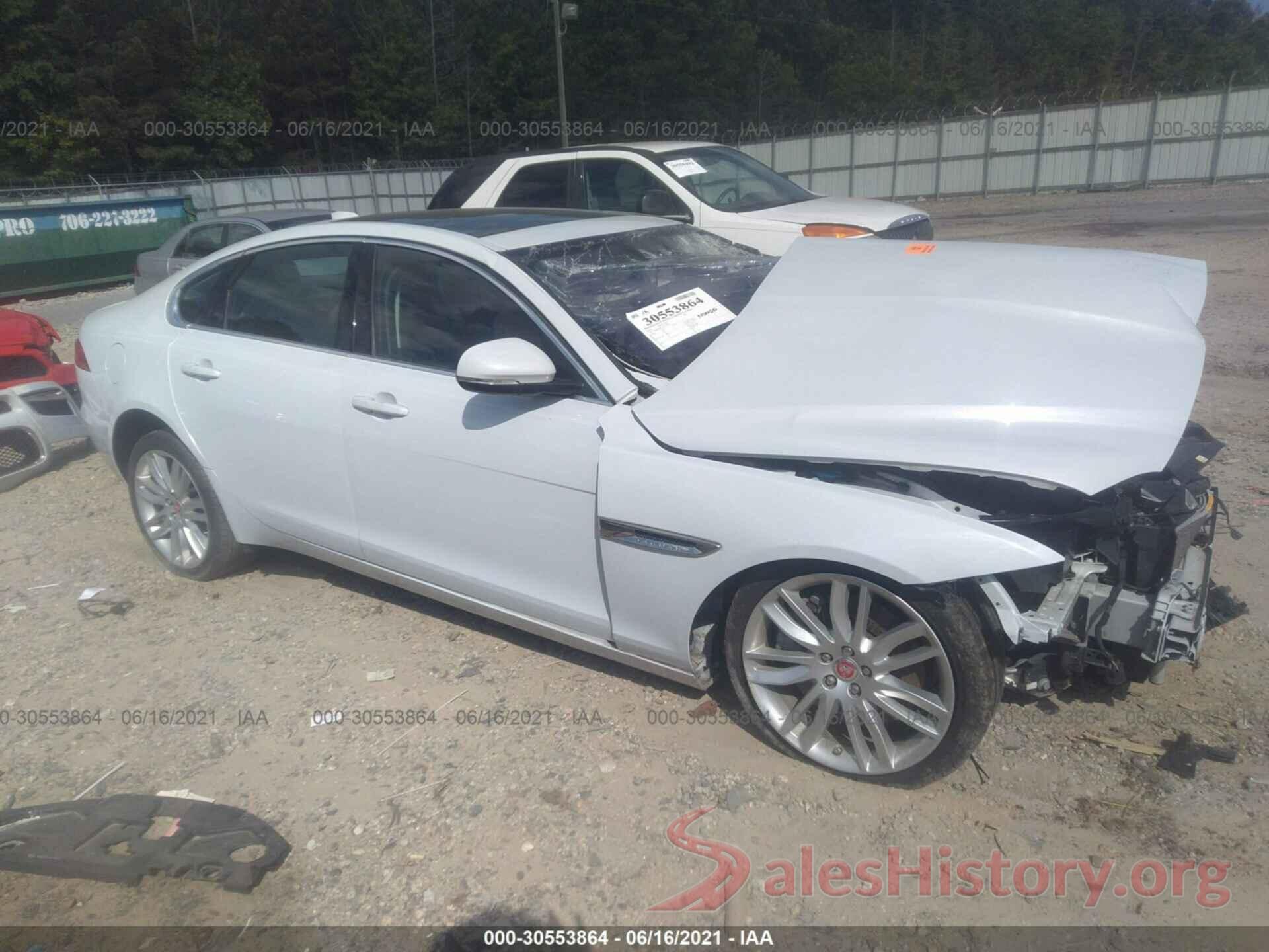 SAJBE4BV3GCY16639 2016 JAGUAR XF