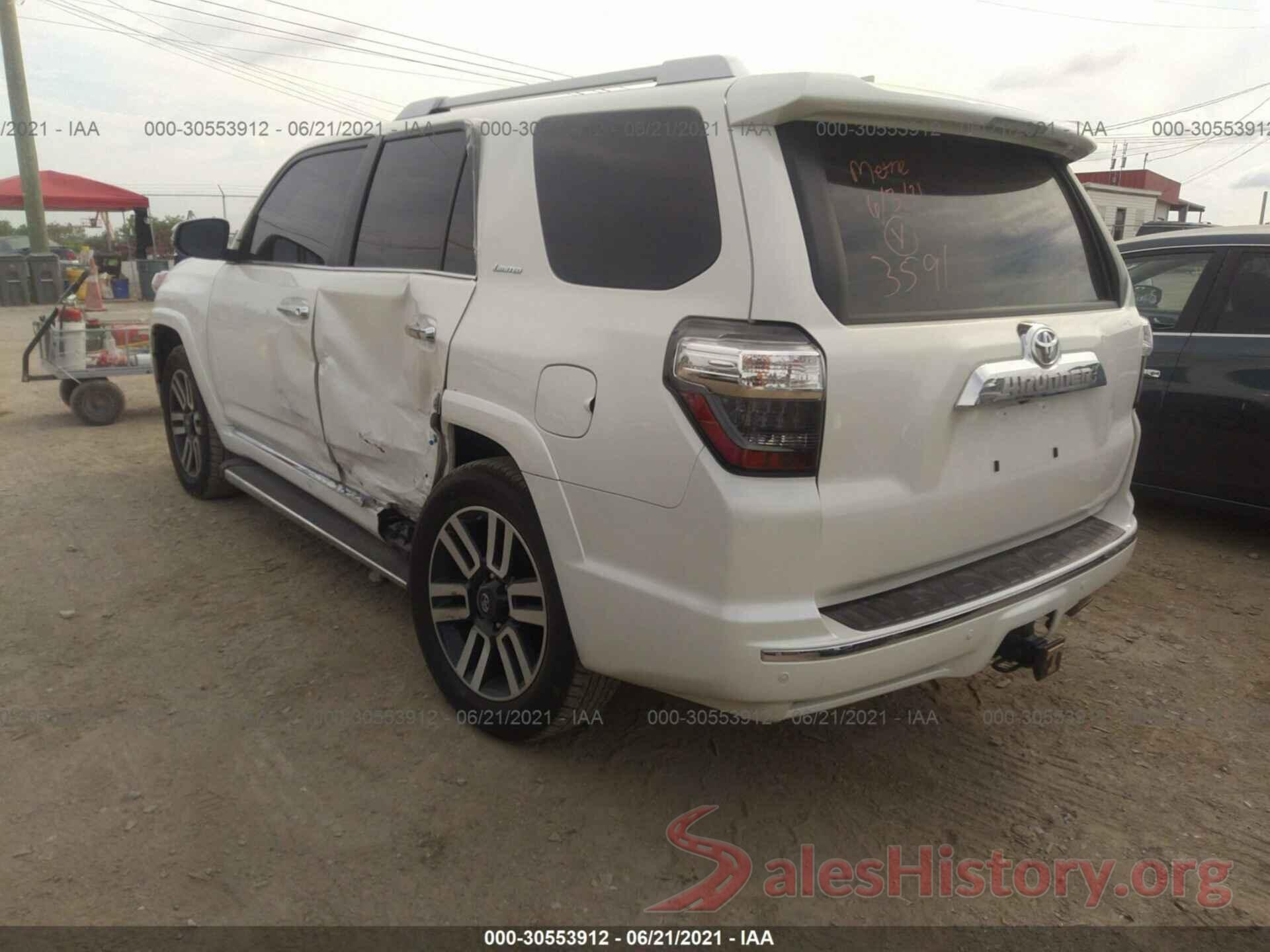 JTEBU5JR0L5743591 2020 TOYOTA 4RUNNER