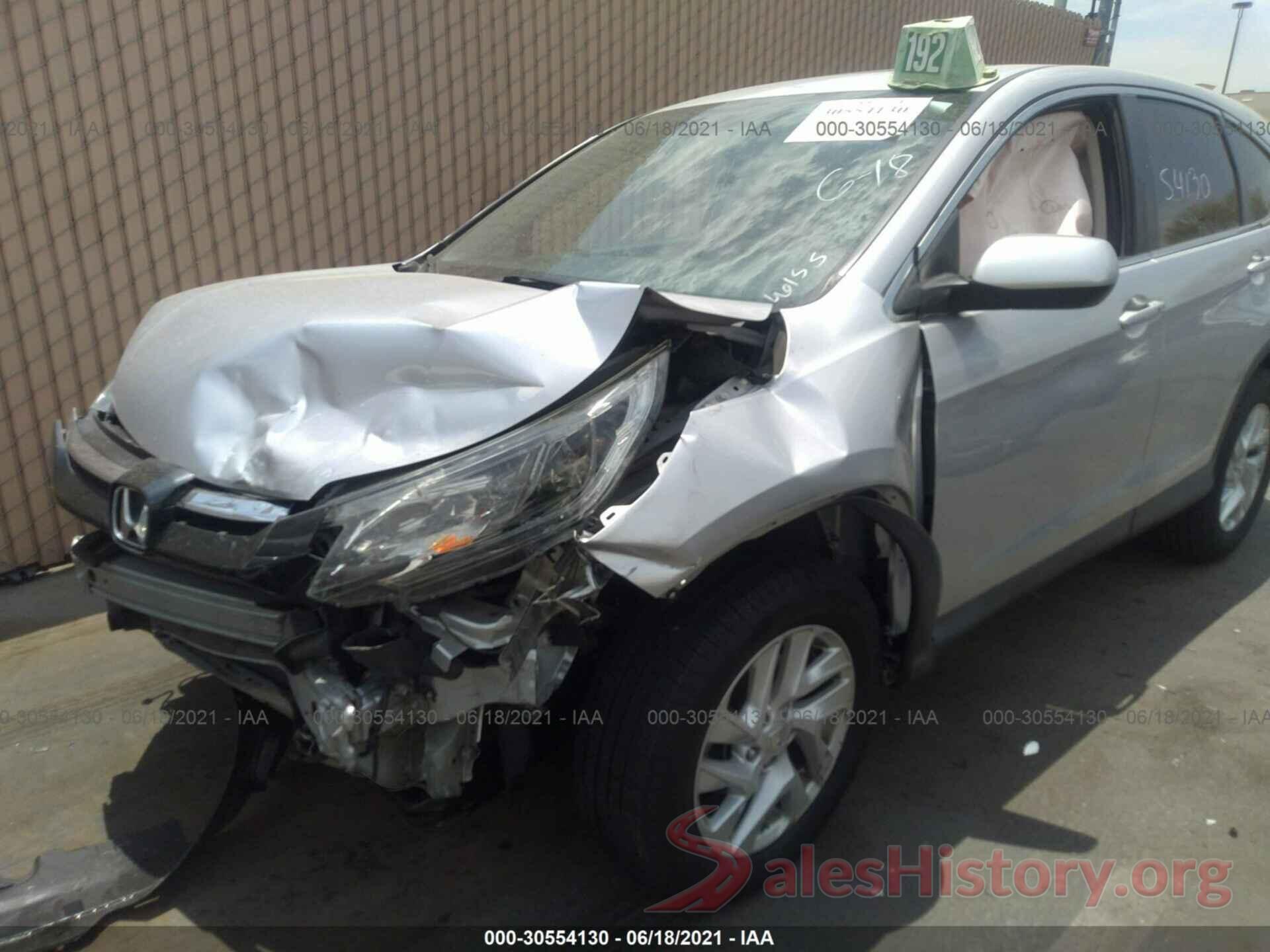 2HKRM3H55GH547954 2016 HONDA CR-V