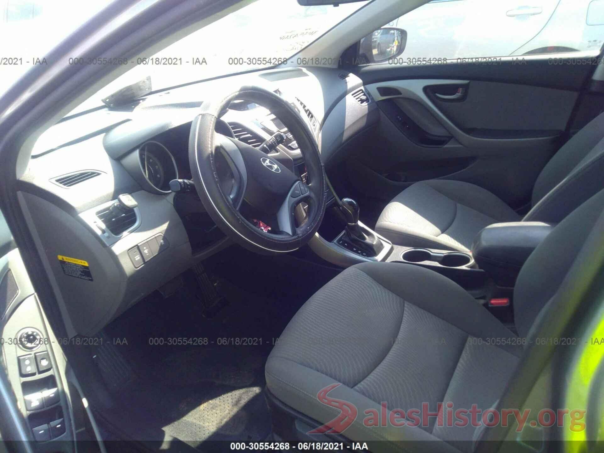 KMHDH4AE7GU584343 2016 HYUNDAI ELANTRA