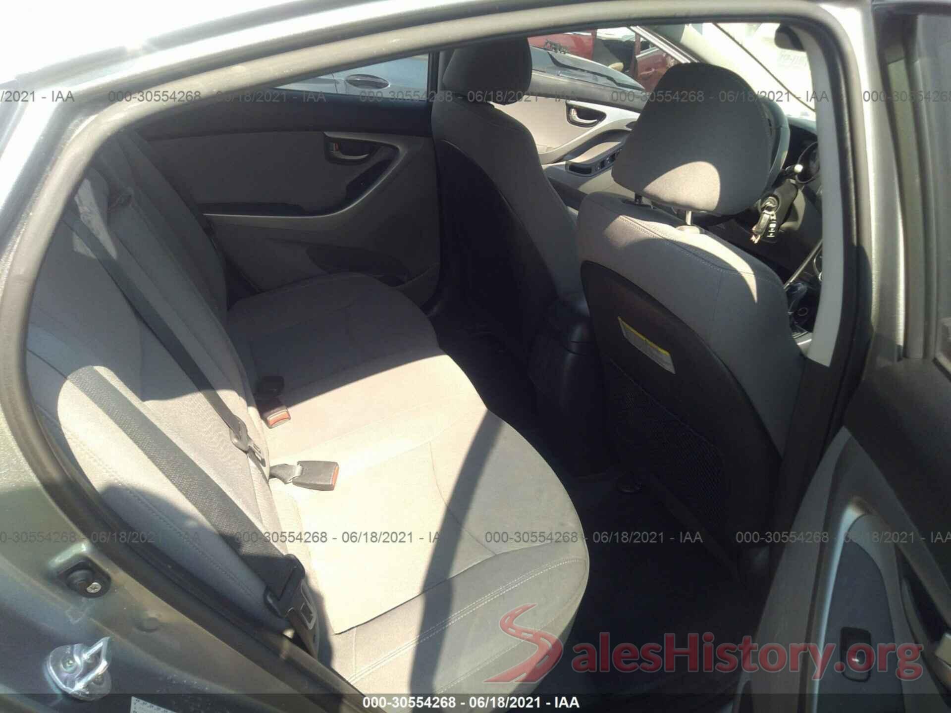 KMHDH4AE7GU584343 2016 HYUNDAI ELANTRA