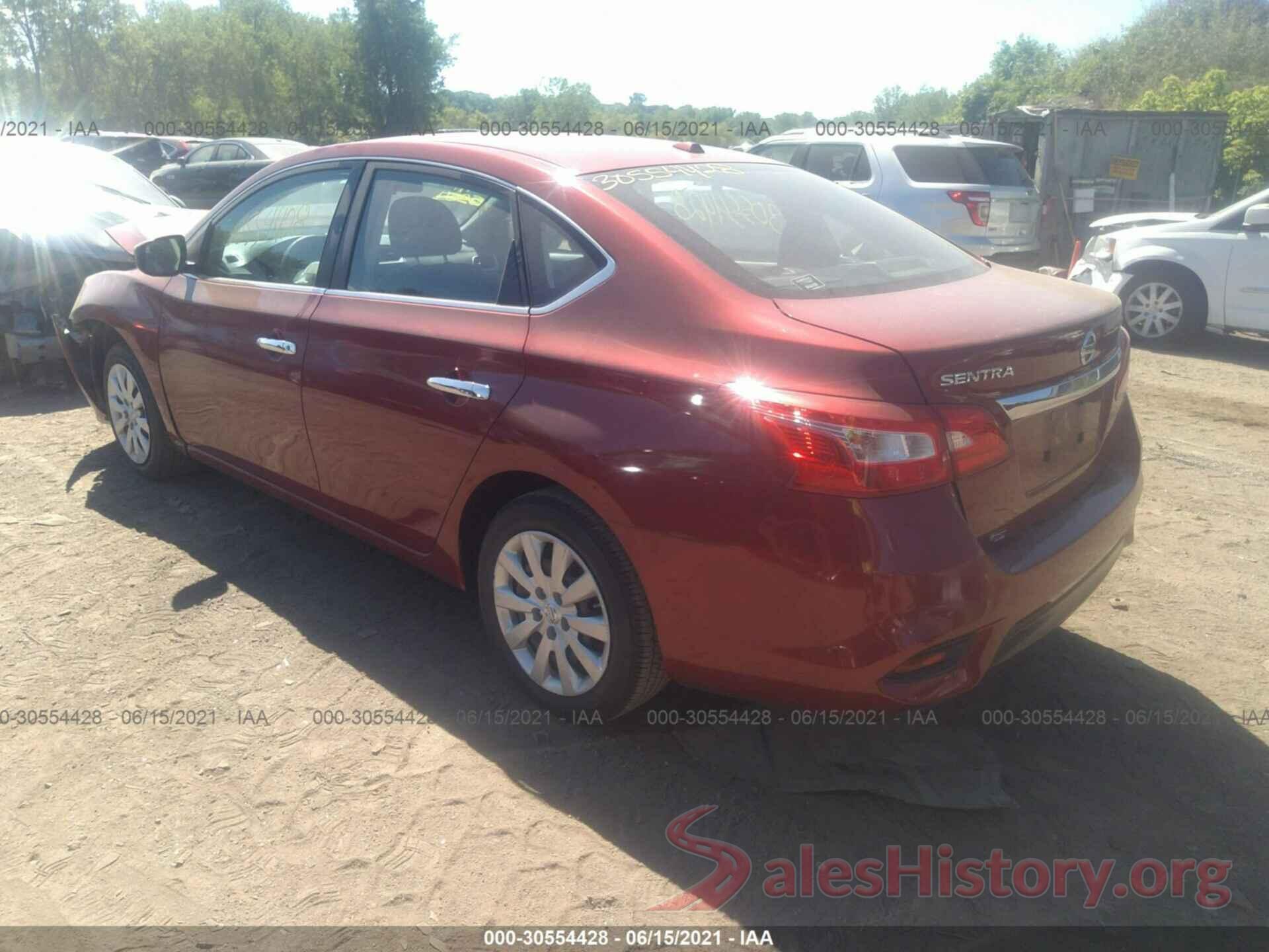 3N1AB7APXGL650439 2016 NISSAN SENTRA