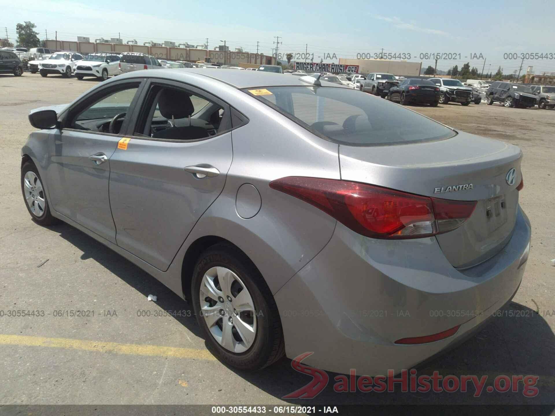 5NPDH4AE1GH734638 2016 HYUNDAI ELANTRA