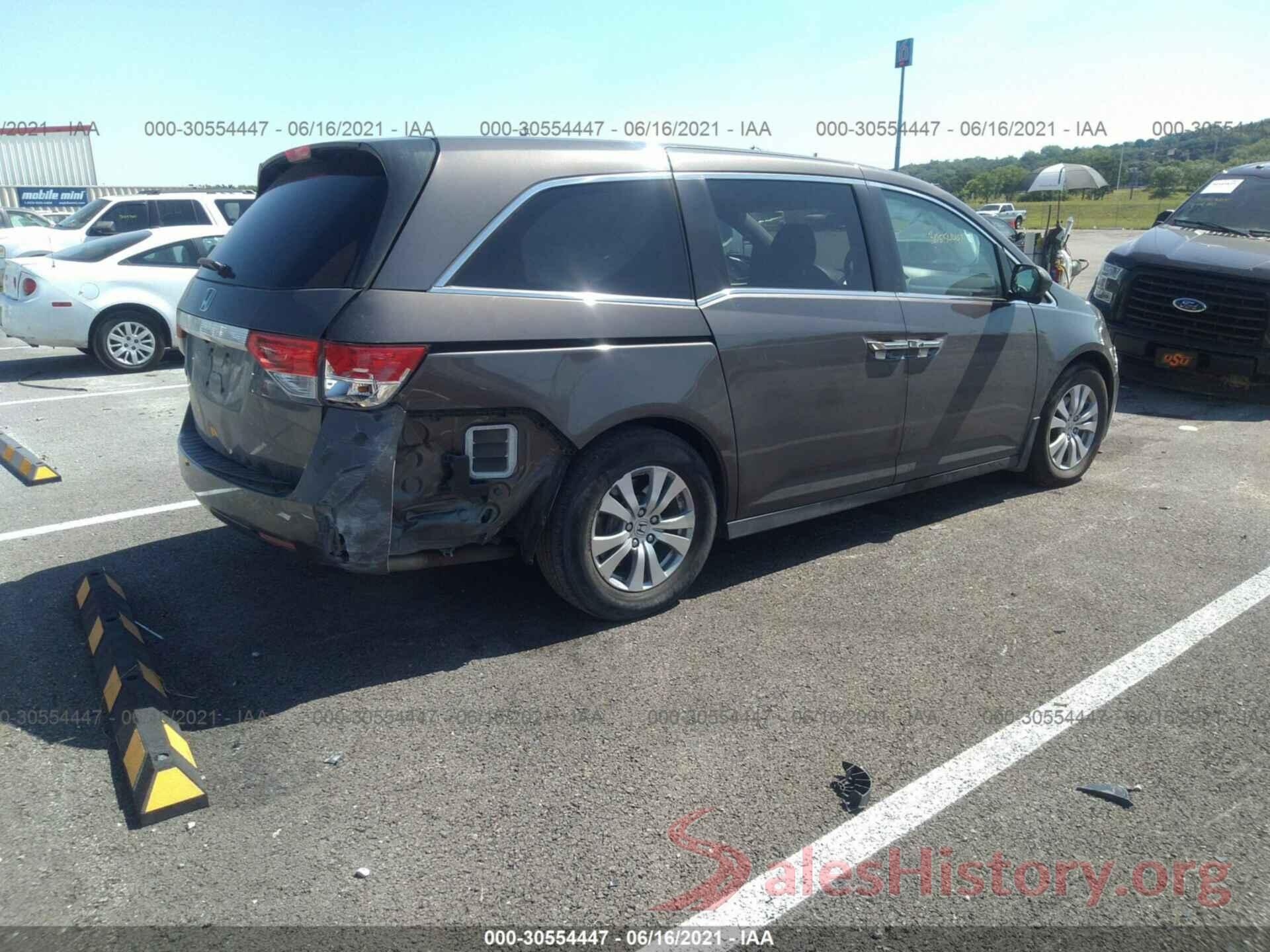 5FNRL5H65GB115273 2016 HONDA ODYSSEY