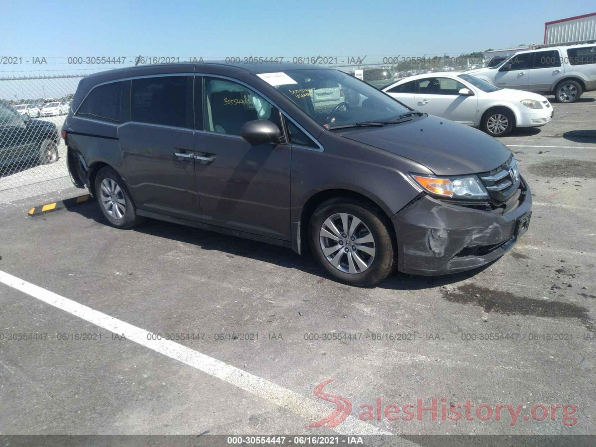 5FNRL5H65GB115273 2016 HONDA ODYSSEY