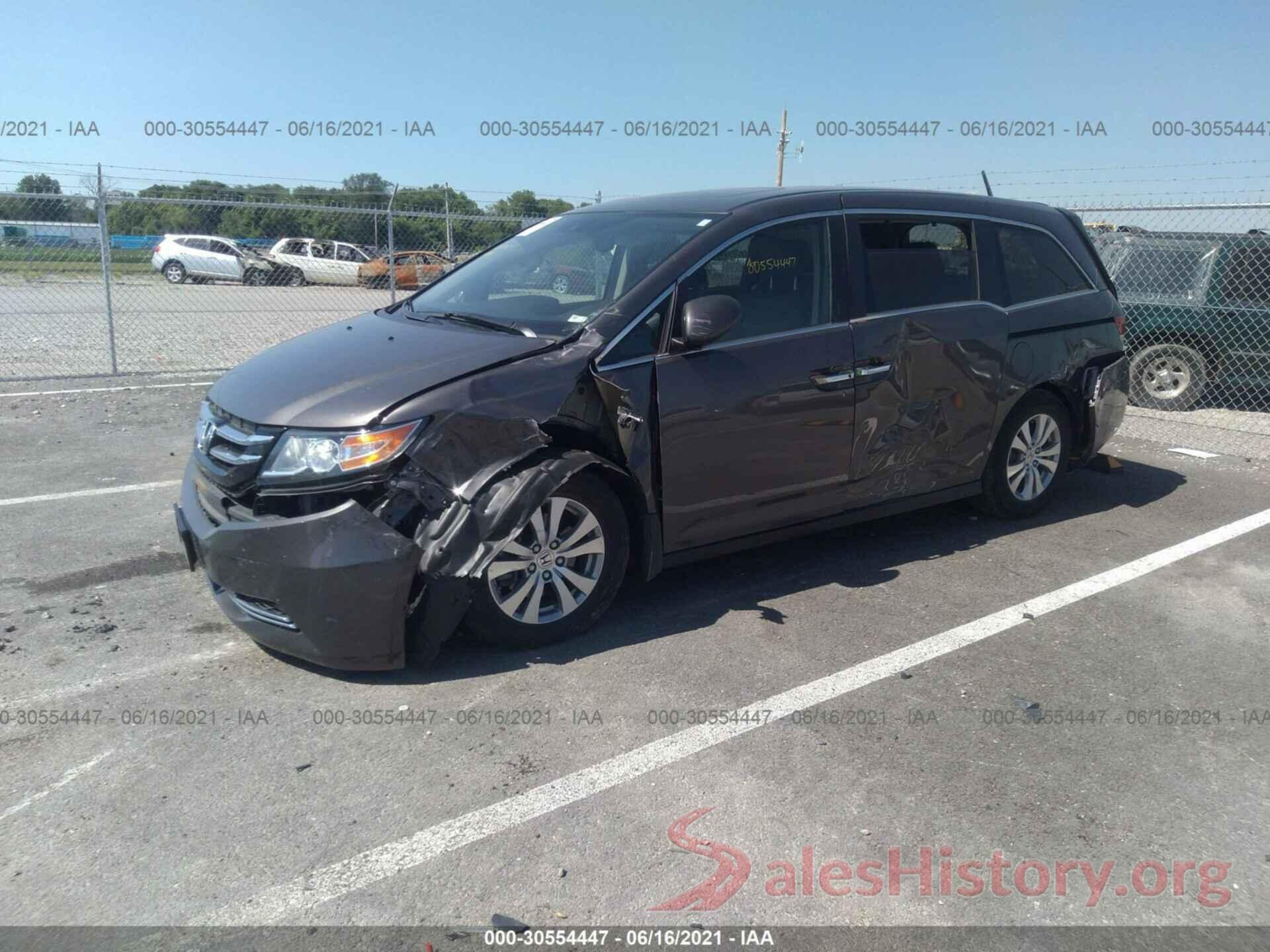 5FNRL5H65GB115273 2016 HONDA ODYSSEY