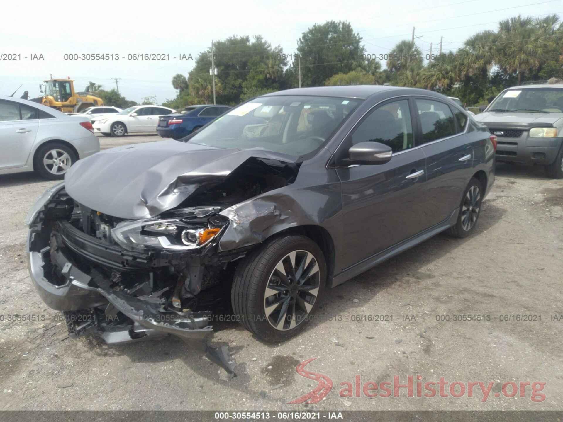 3N1AB7AP6KY354216 2019 NISSAN SENTRA