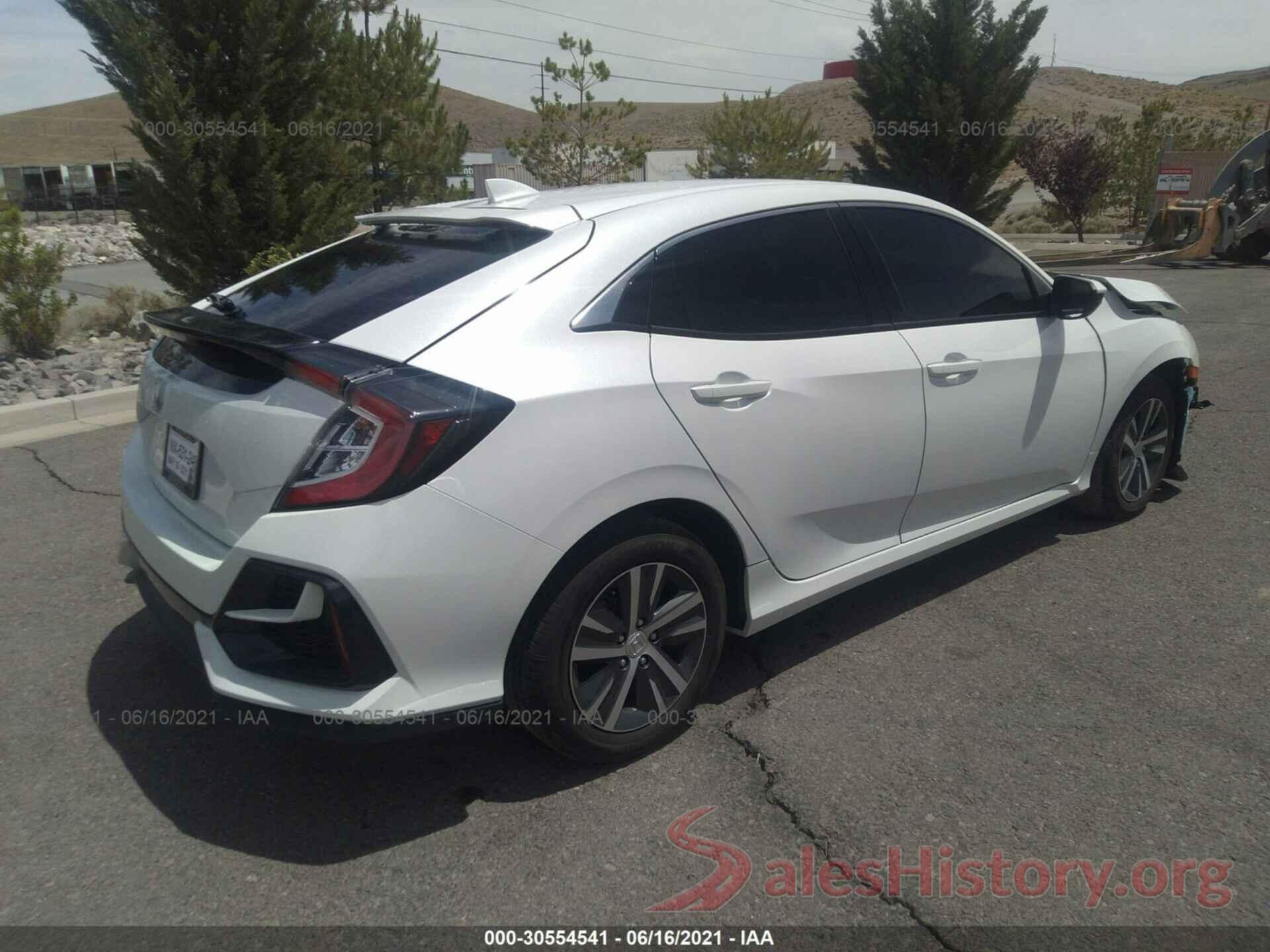 SHHFK7H3XMU201535 2021 HONDA CIVIC HATCHBACK