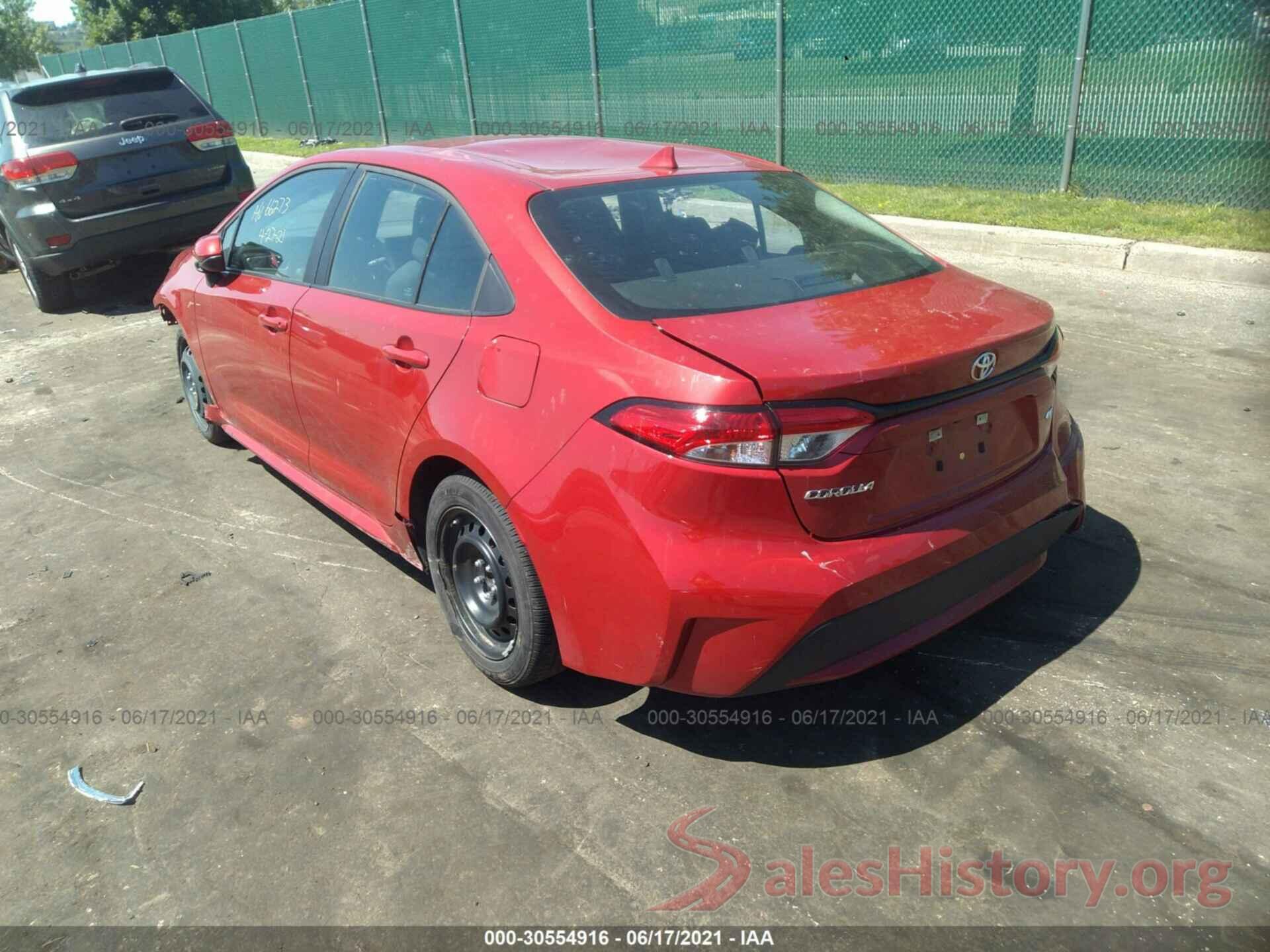 5YFEPRAE8LP113771 2020 TOYOTA COROLLA