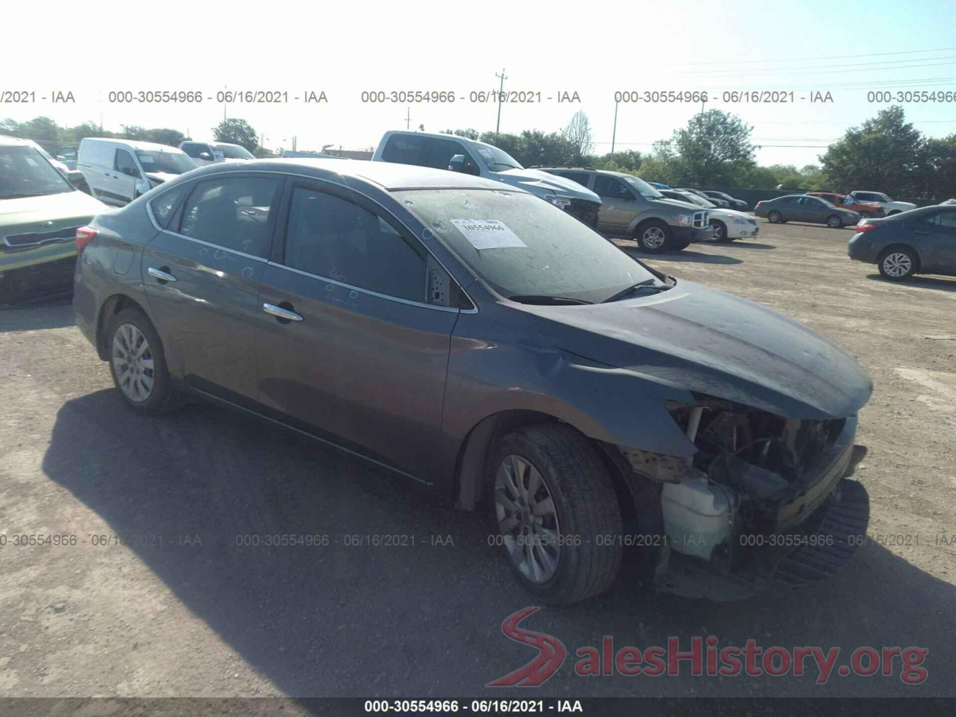 3N1AB7AP1KY290800 2019 NISSAN SENTRA