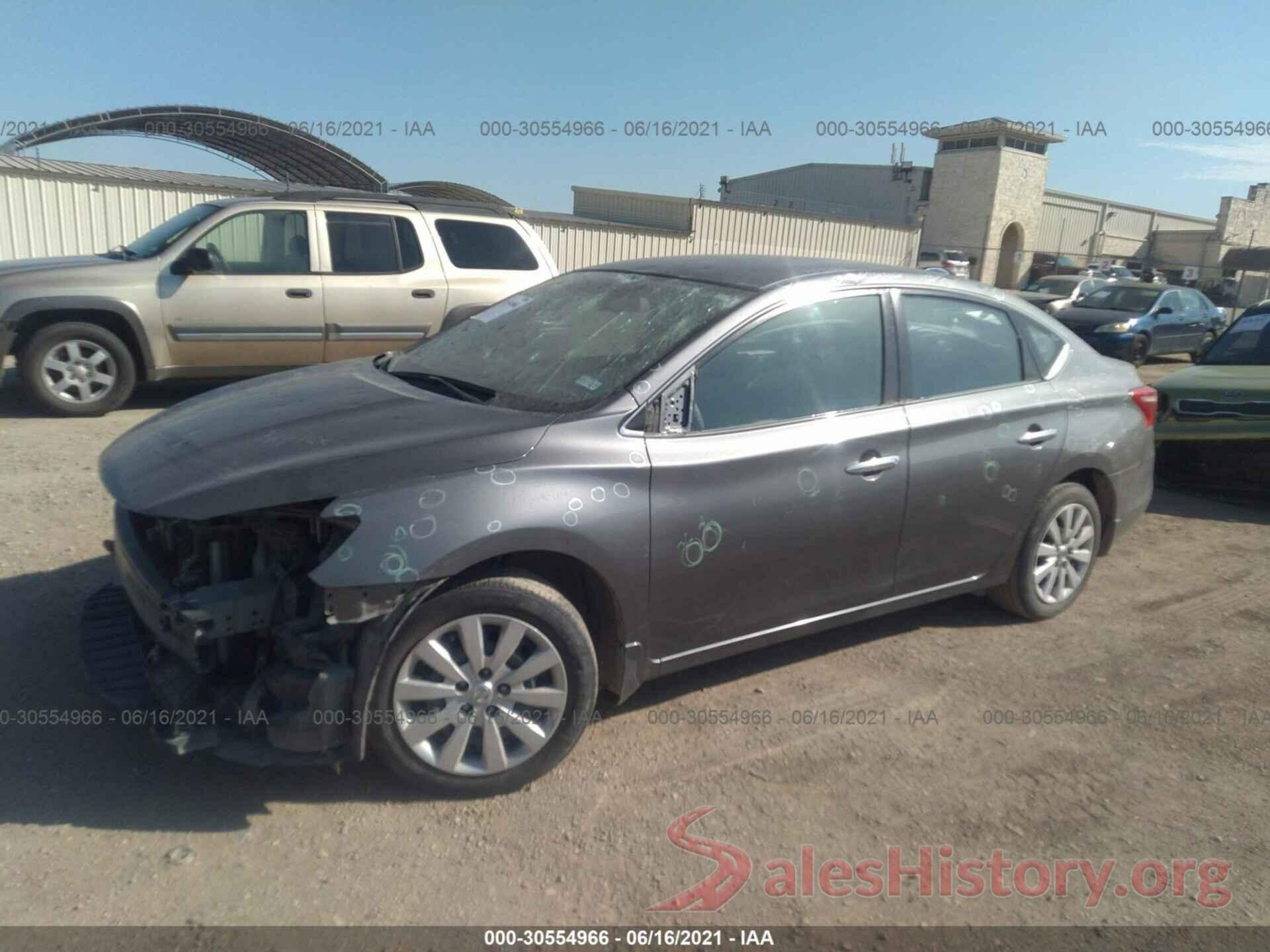 3N1AB7AP1KY290800 2019 NISSAN SENTRA