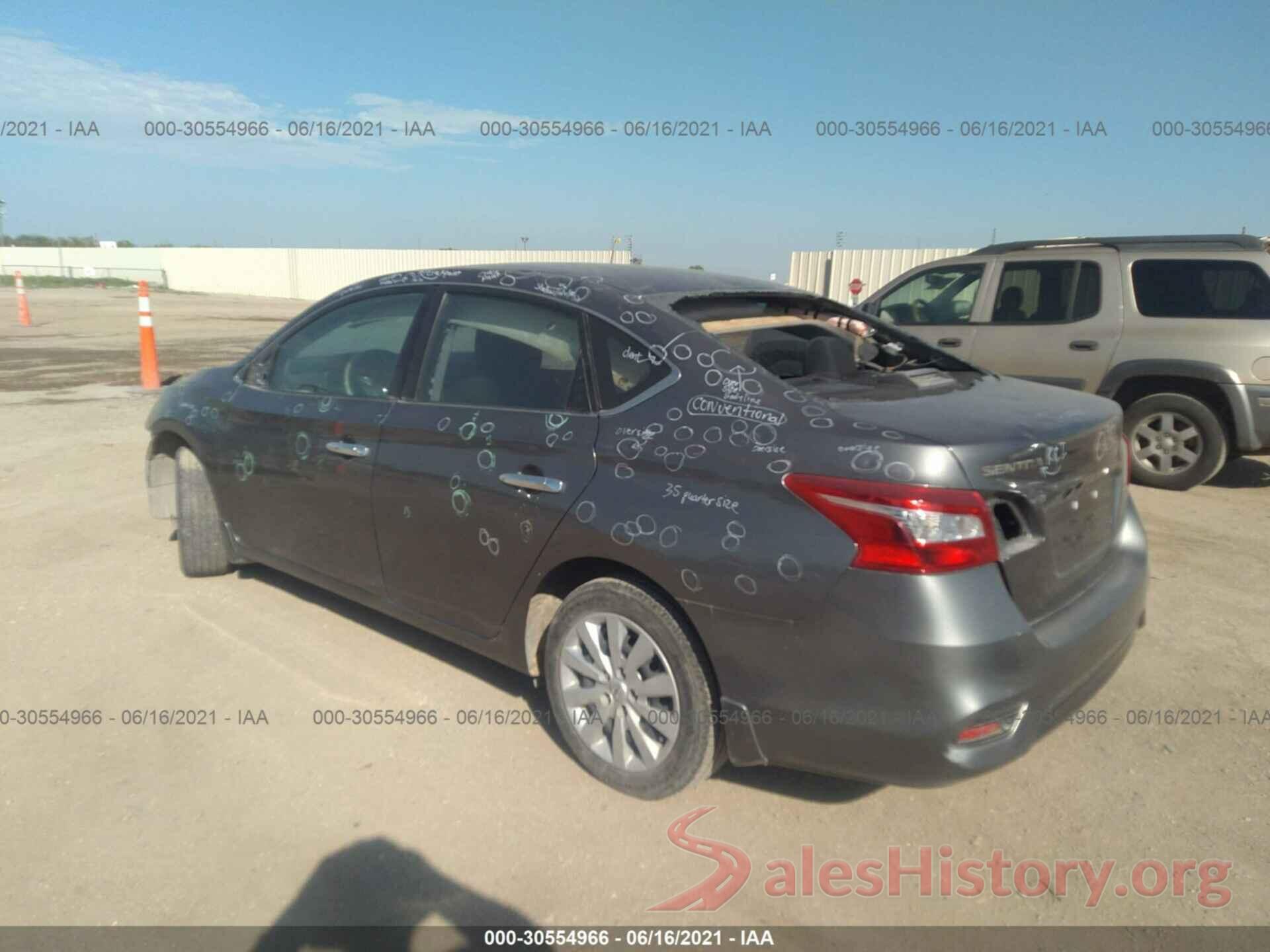 3N1AB7AP1KY290800 2019 NISSAN SENTRA