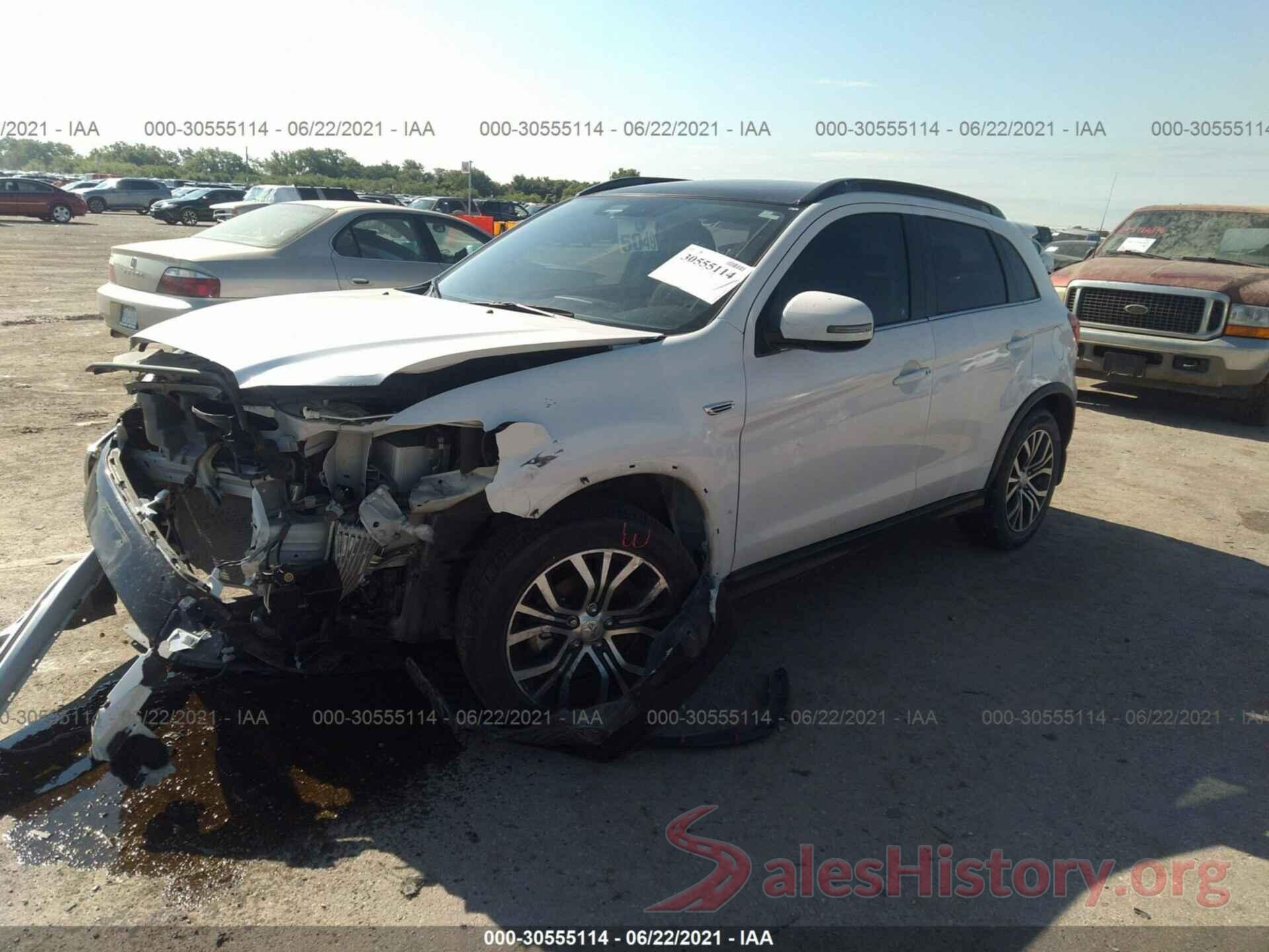 JA4AR4AW6JZ007952 2018 MITSUBISHI OUTLANDER SPORT