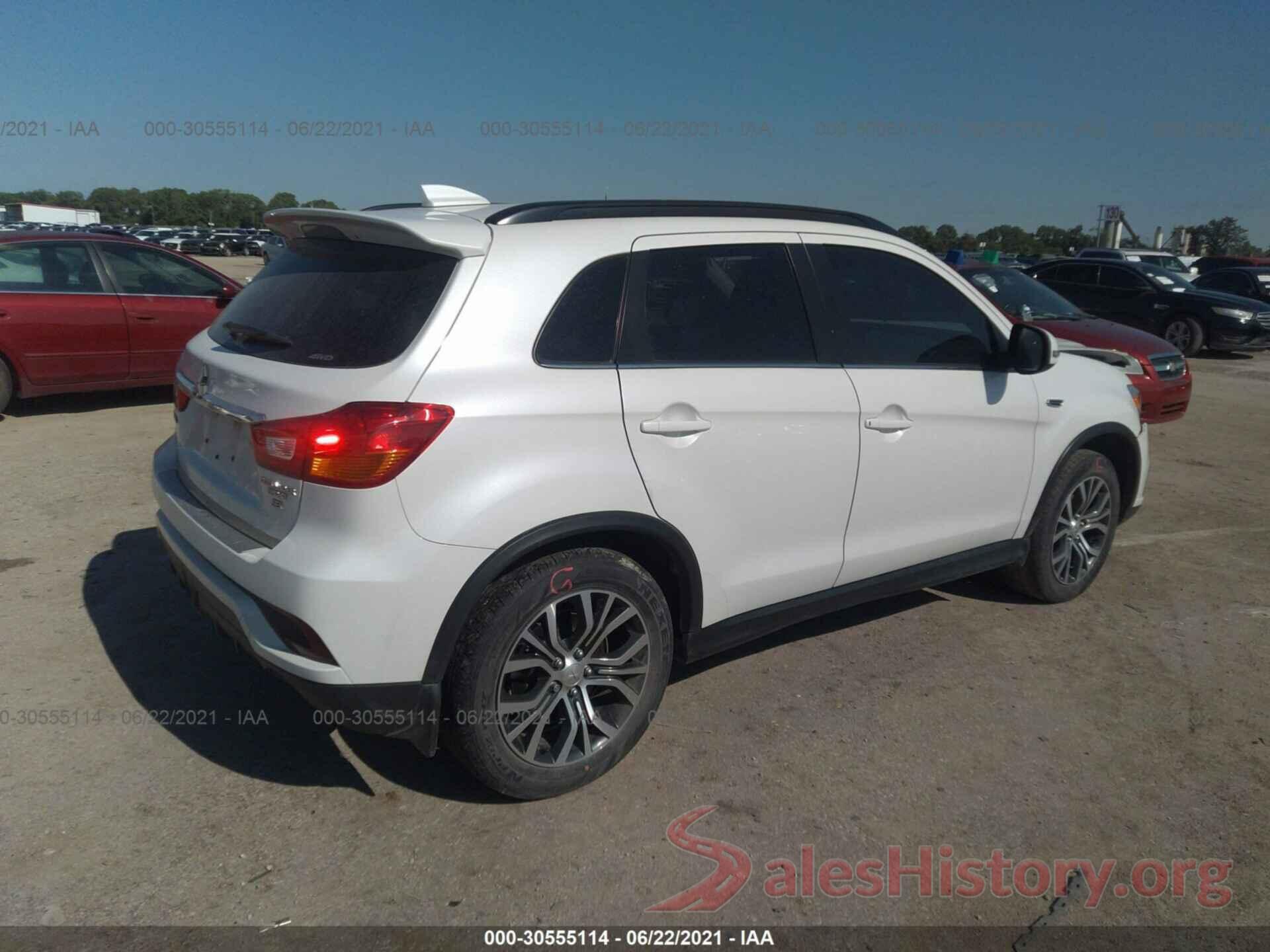 JA4AR4AW6JZ007952 2018 MITSUBISHI OUTLANDER SPORT