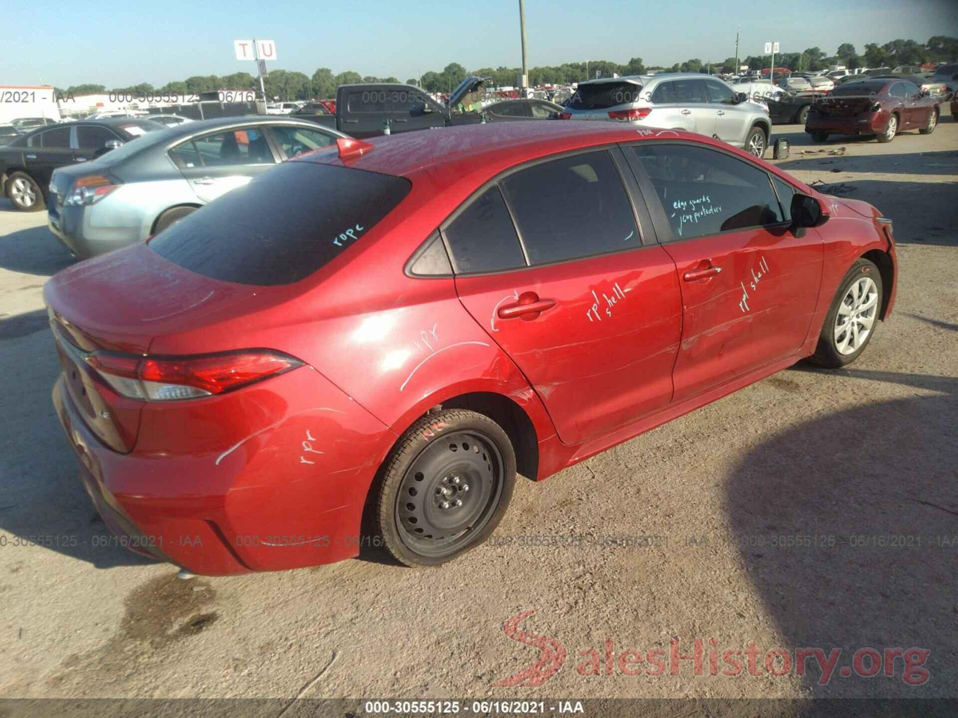 JTDEPMAE4MJ137851 2021 TOYOTA COROLLA