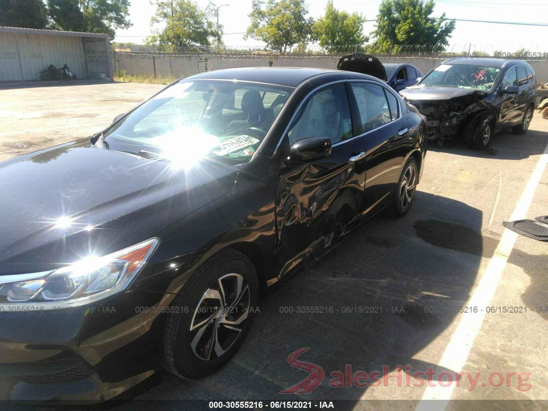 1HGCR2F30GA195393 2016 HONDA ACCORD SEDAN