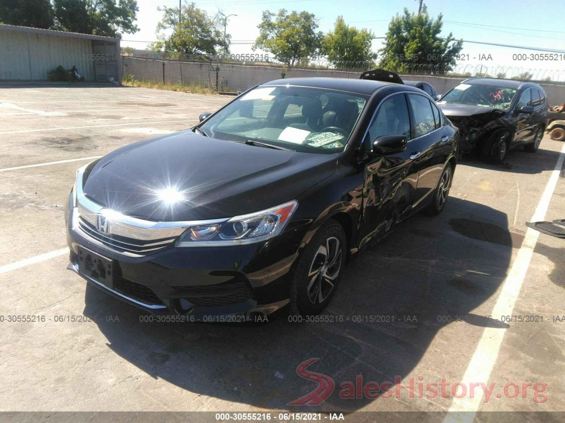 1HGCR2F30GA195393 2016 HONDA ACCORD SEDAN