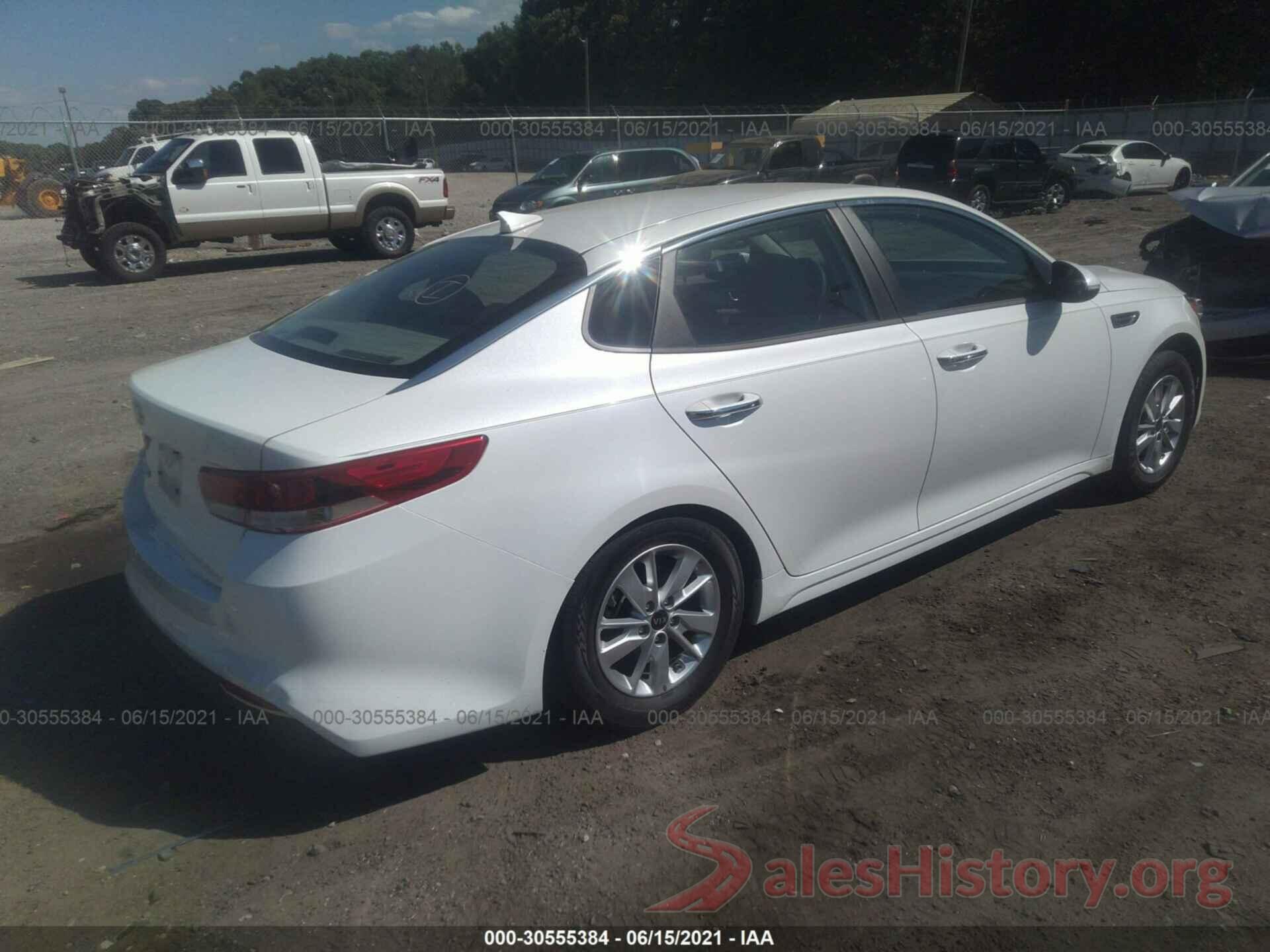 KNAGT4L37G5095914 2016 KIA OPTIMA