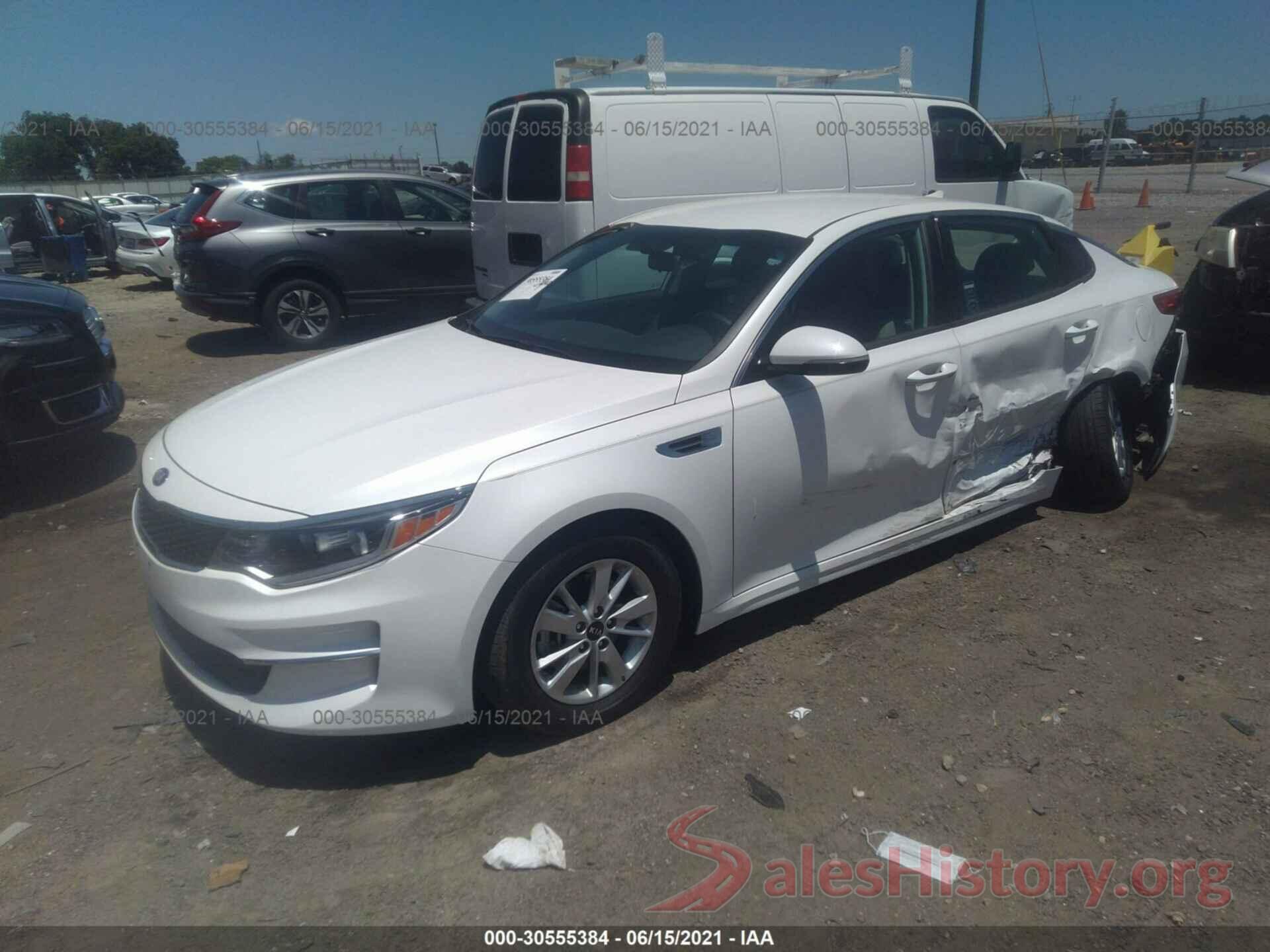 KNAGT4L37G5095914 2016 KIA OPTIMA