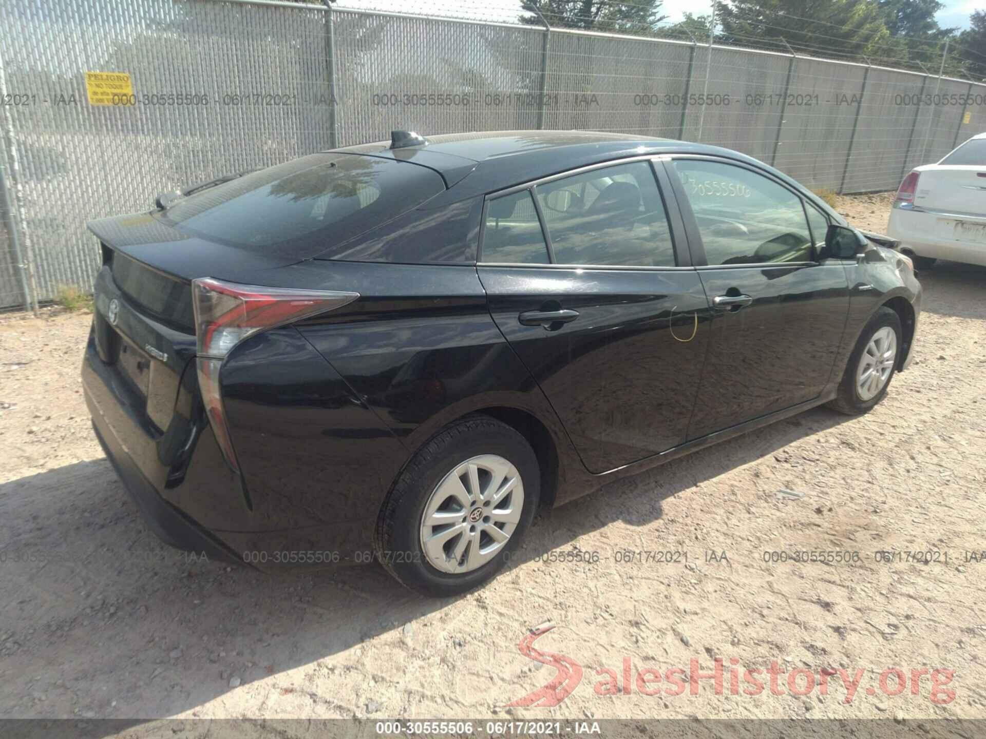 JTDKBRFU5G3514551 2016 TOYOTA PRIUS