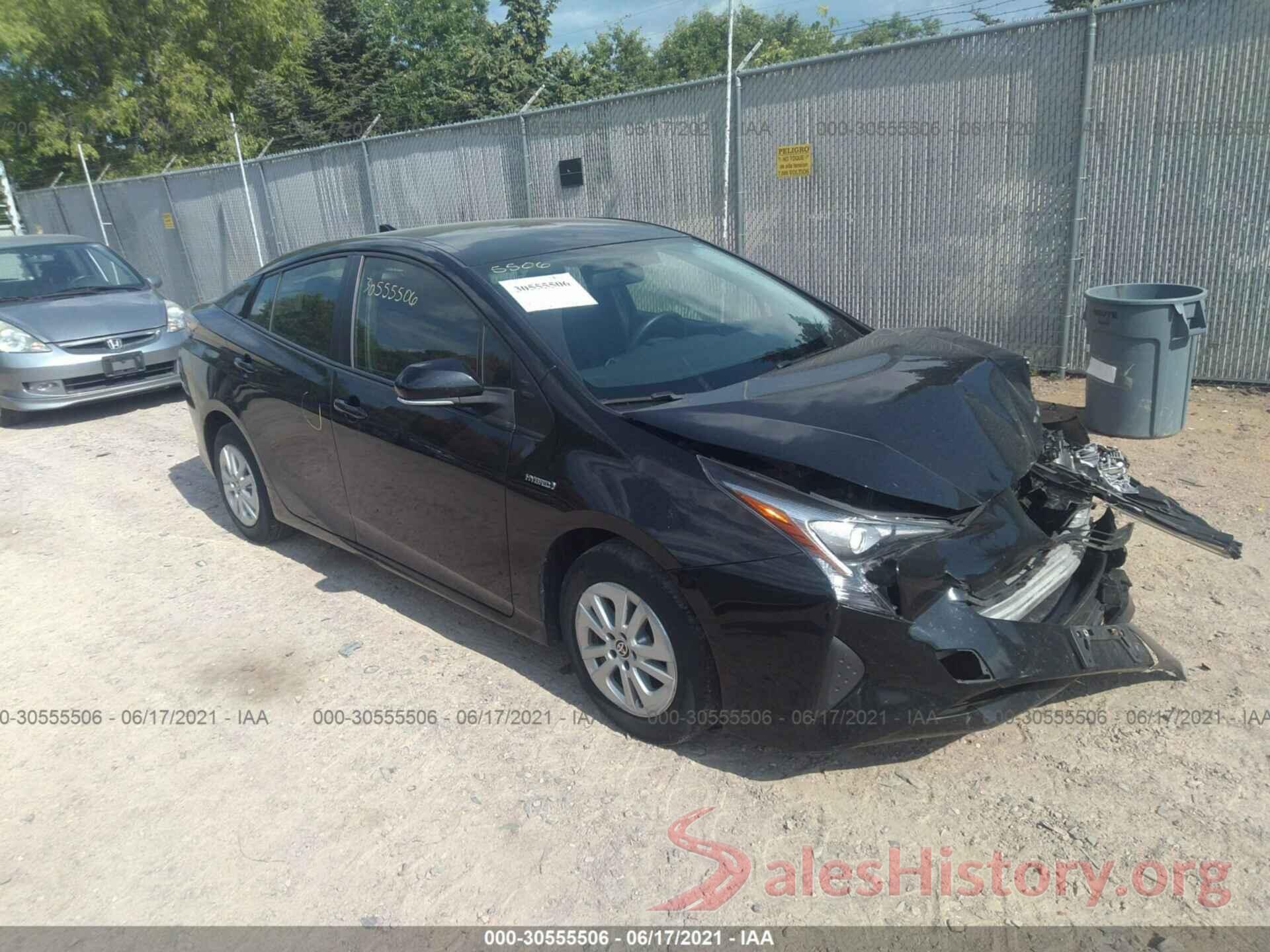 JTDKBRFU5G3514551 2016 TOYOTA PRIUS