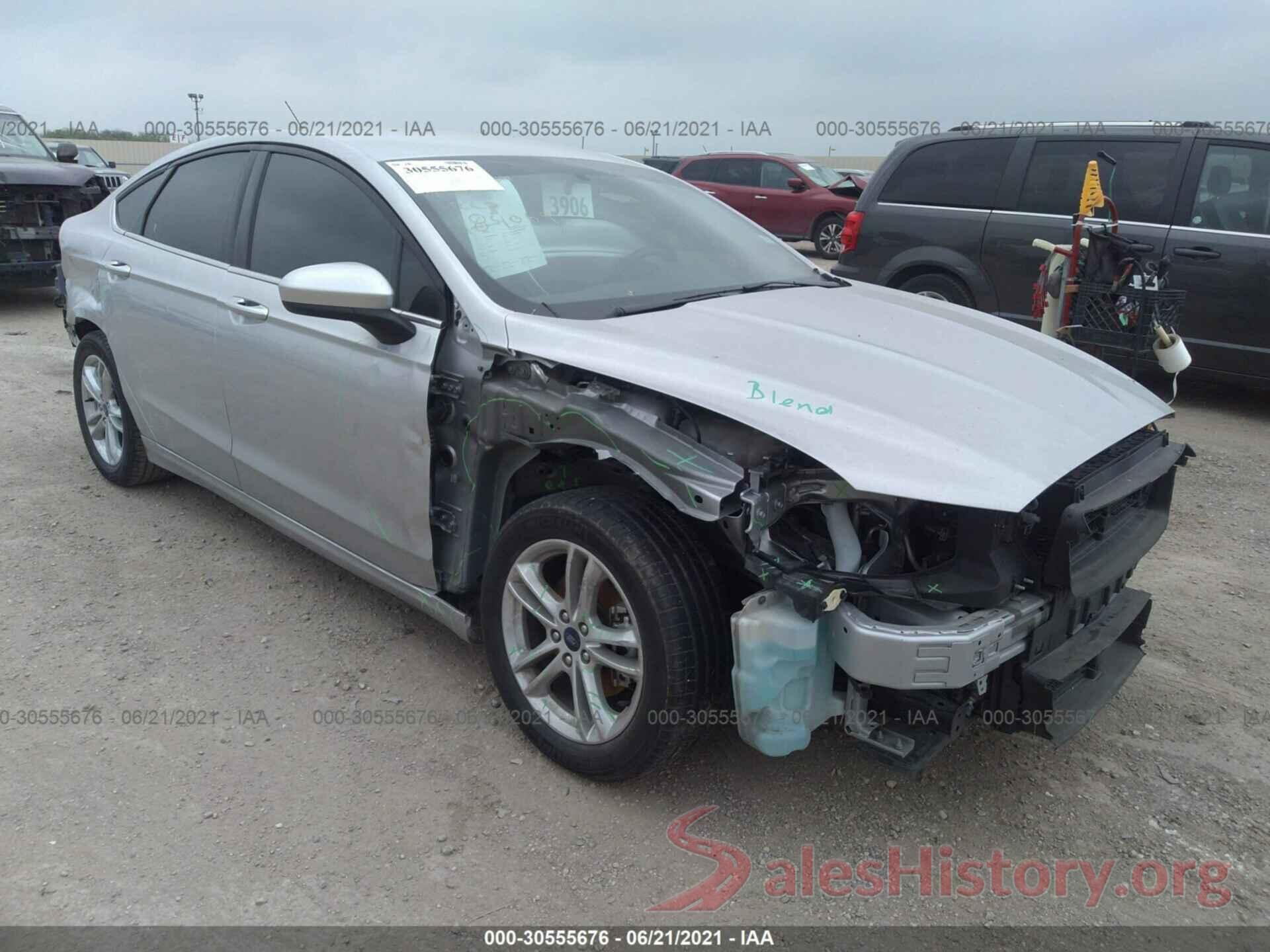 3FA6P0HD4JR184069 2018 FORD FUSION