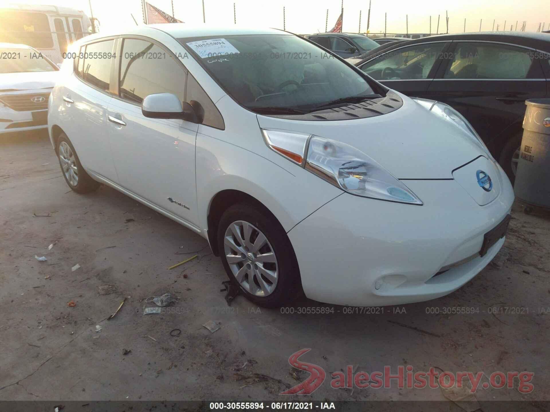 1N4AZ0CP6GC305259 2016 NISSAN LEAF