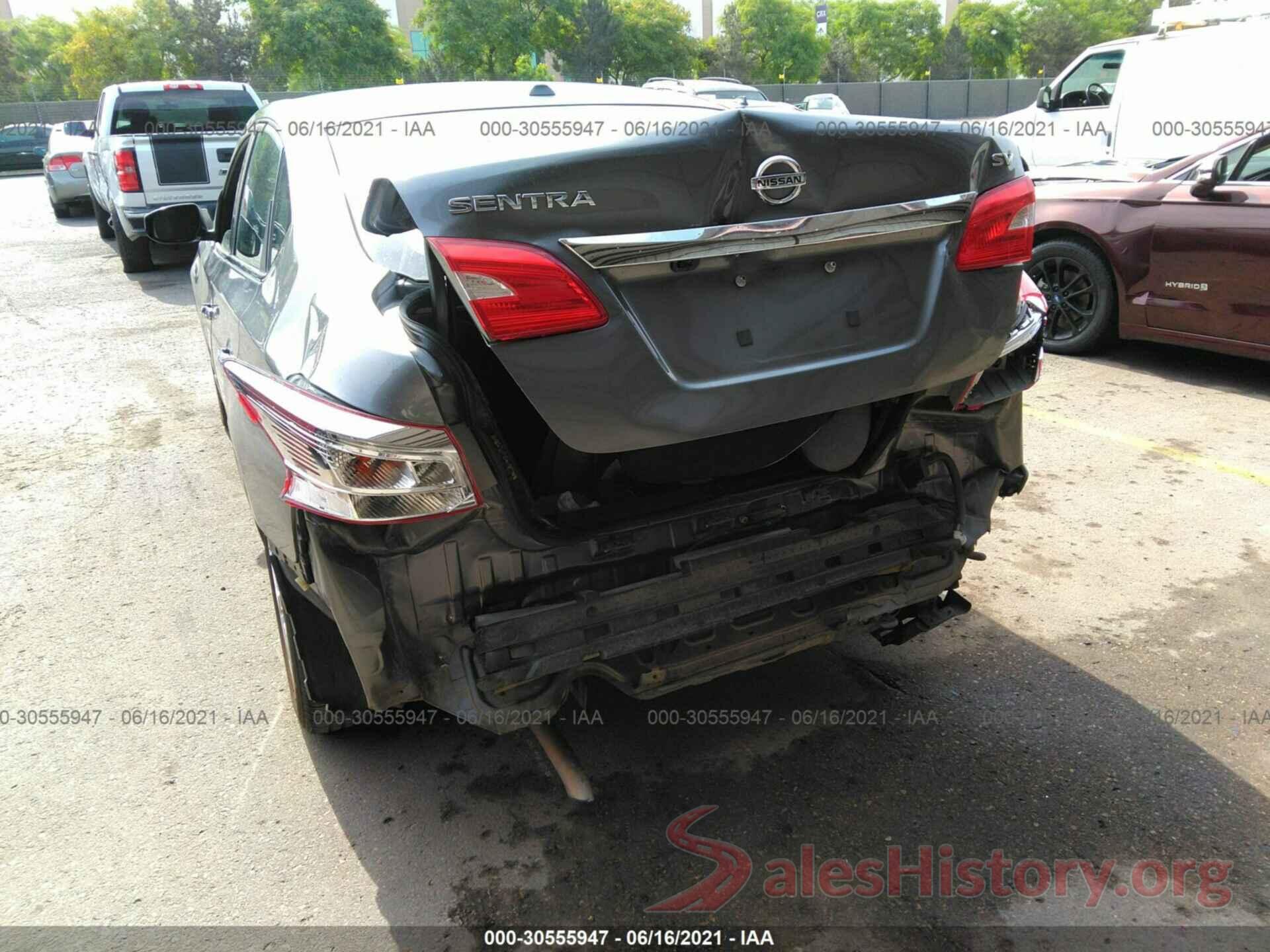 3N1AB7APXGY317631 2016 NISSAN SENTRA