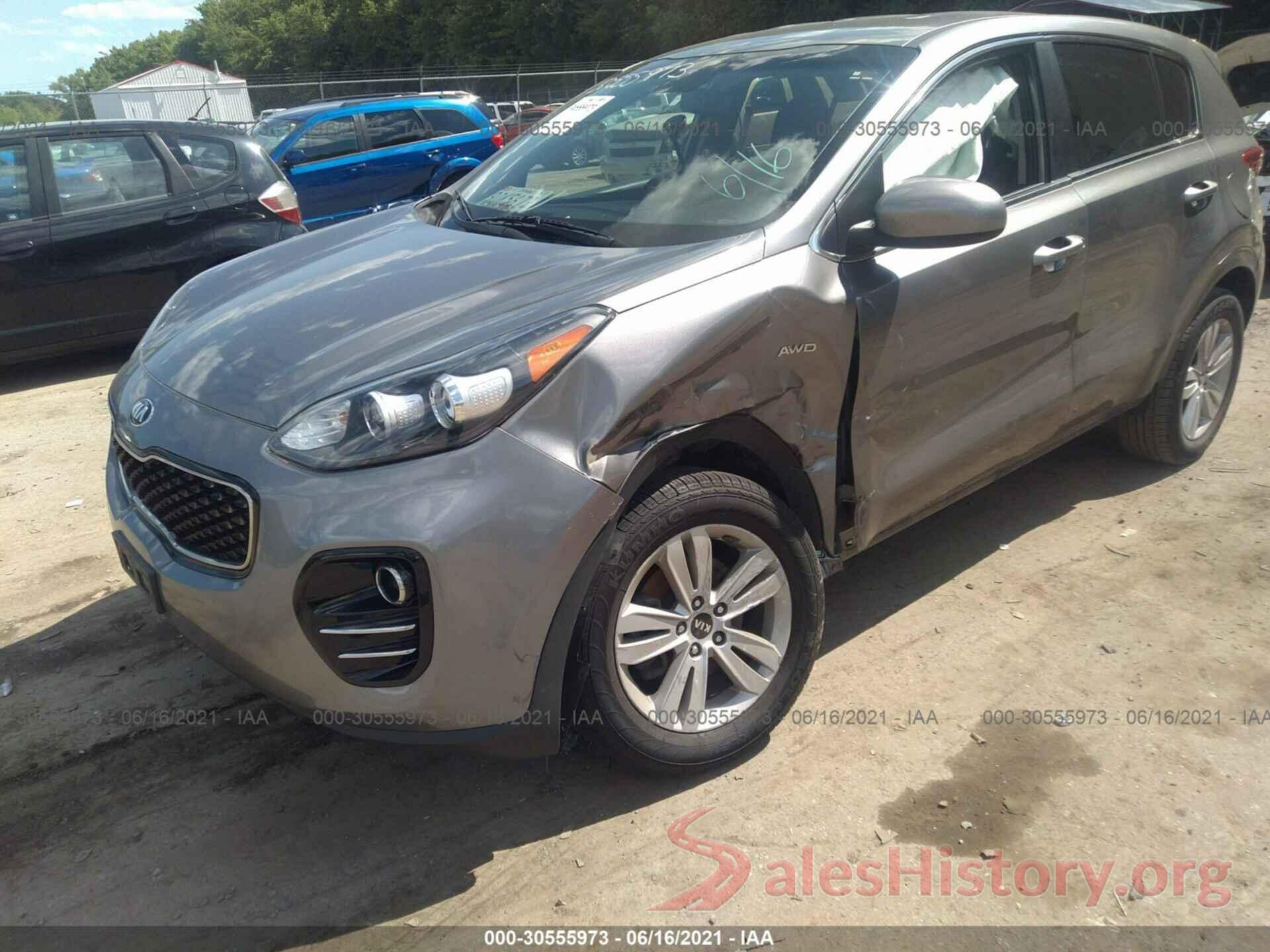 KNDPMCAC1J7348136 2018 KIA SPORTAGE