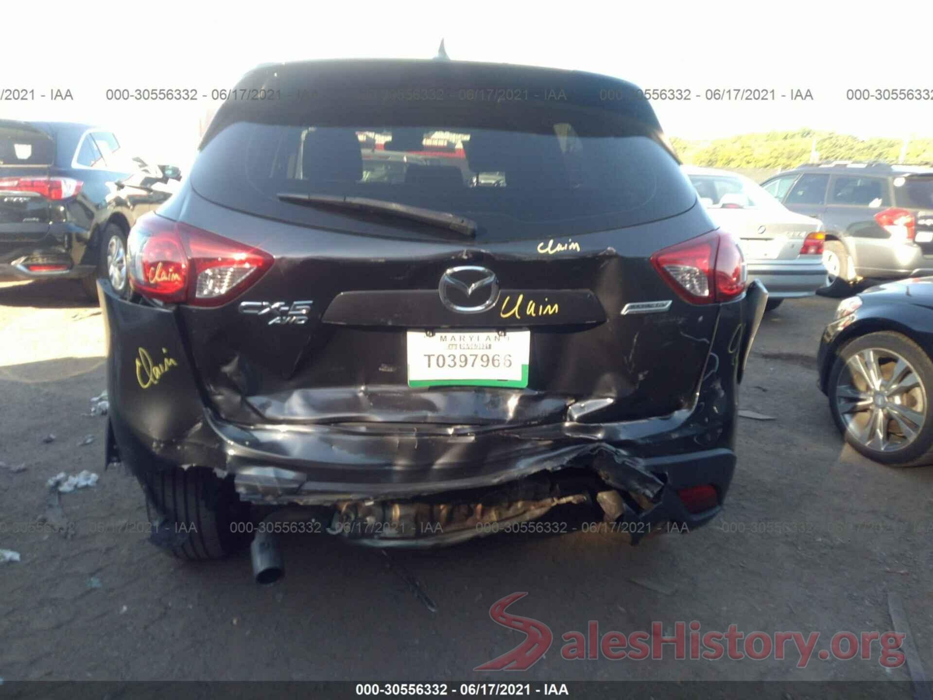 JM3KE4BYXG0748549 2016 MAZDA CX-5