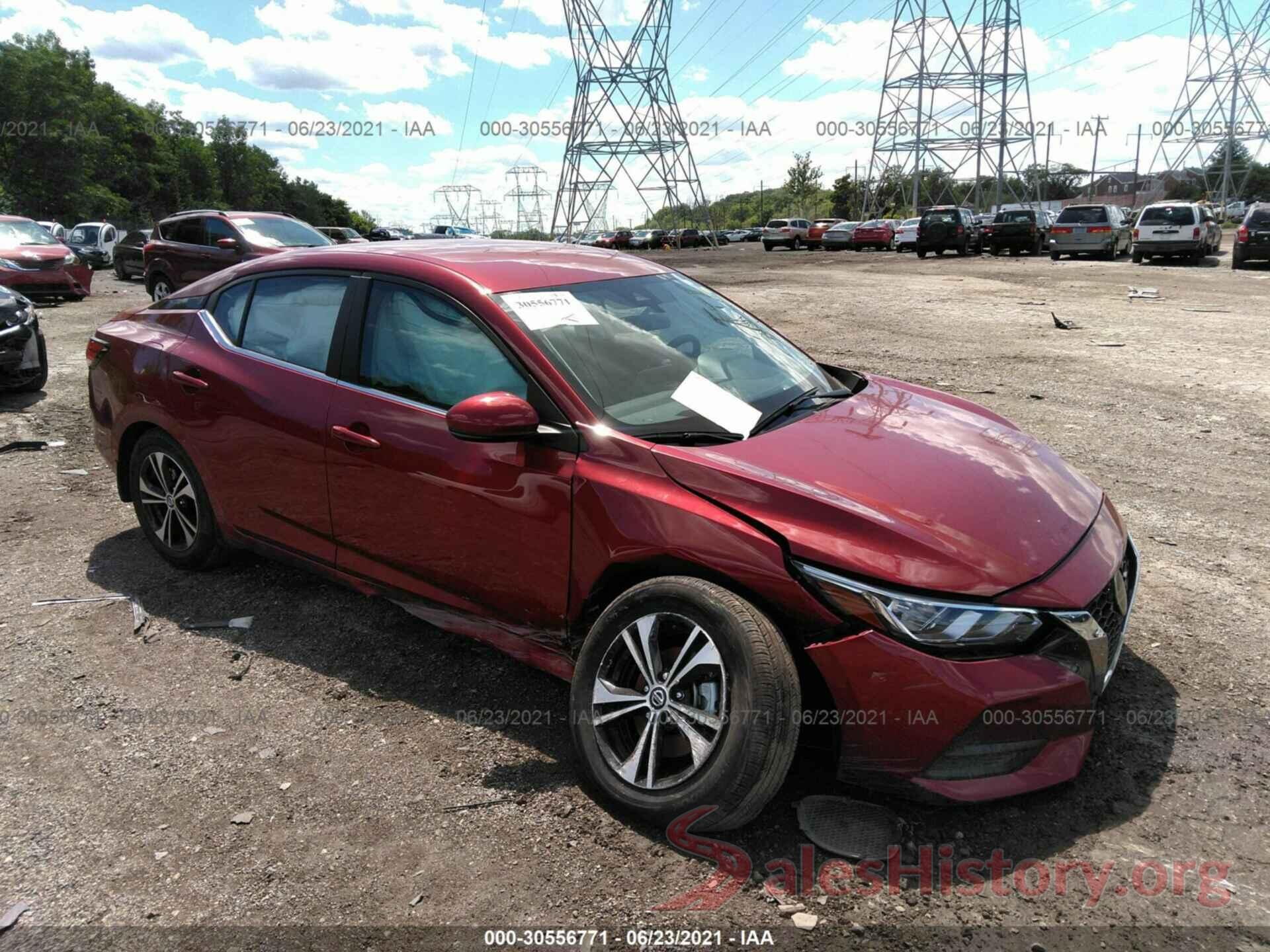 3N1AB8CV9LY307751 2020 NISSAN SENTRA