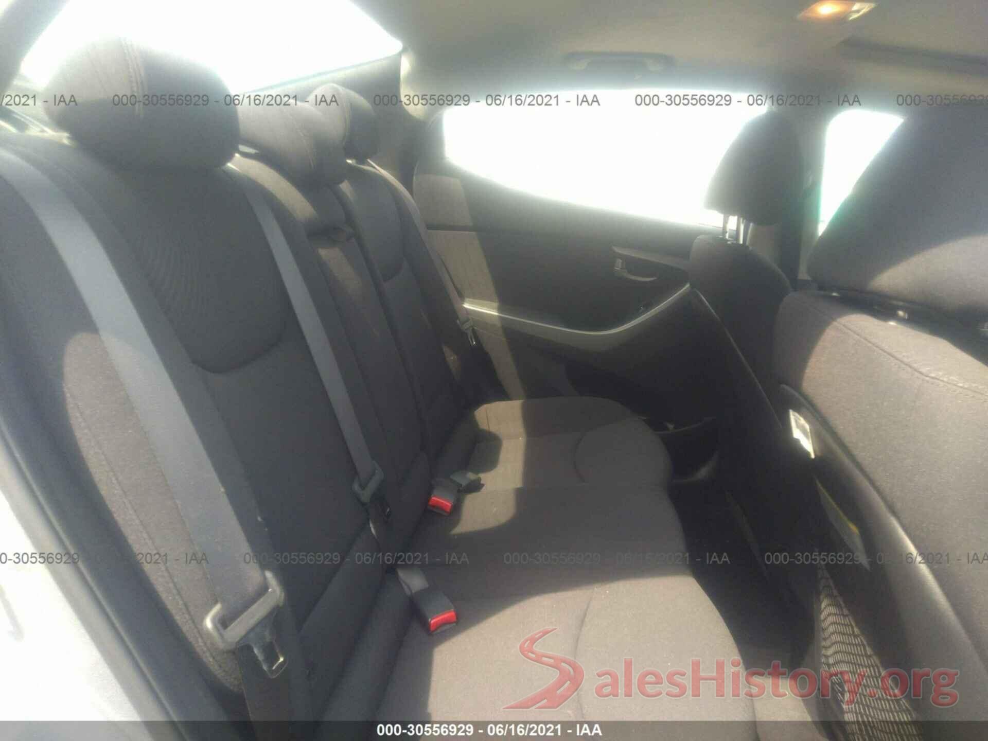 KMHDH4AEXGU483264 2016 HYUNDAI ELANTRA