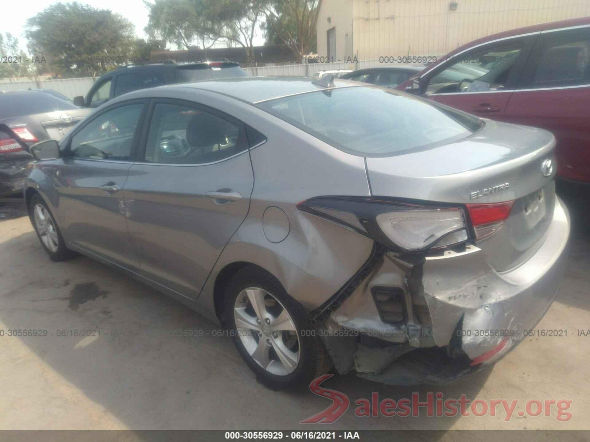 KMHDH4AEXGU483264 2016 HYUNDAI ELANTRA