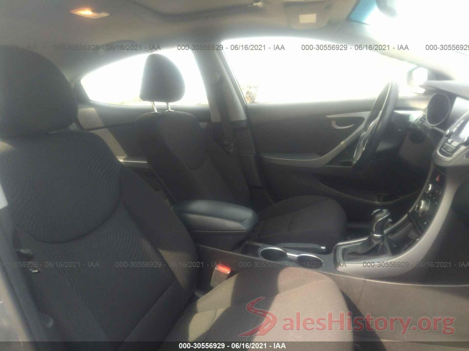 KMHDH4AEXGU483264 2016 HYUNDAI ELANTRA