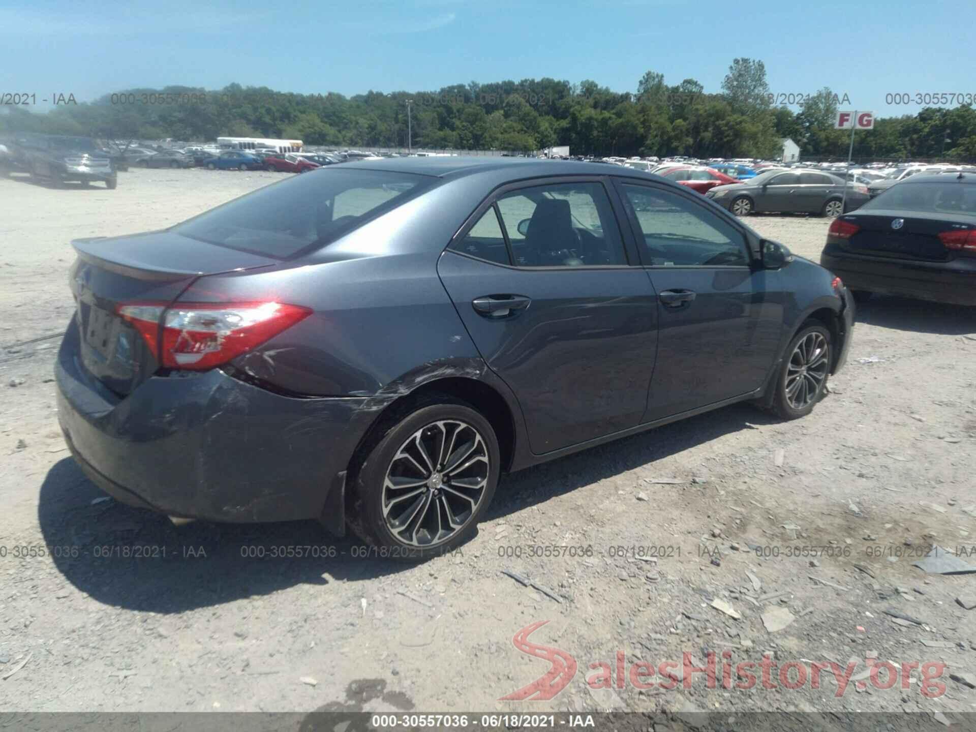 2T1BURHE8GC509478 2016 TOYOTA COROLLA