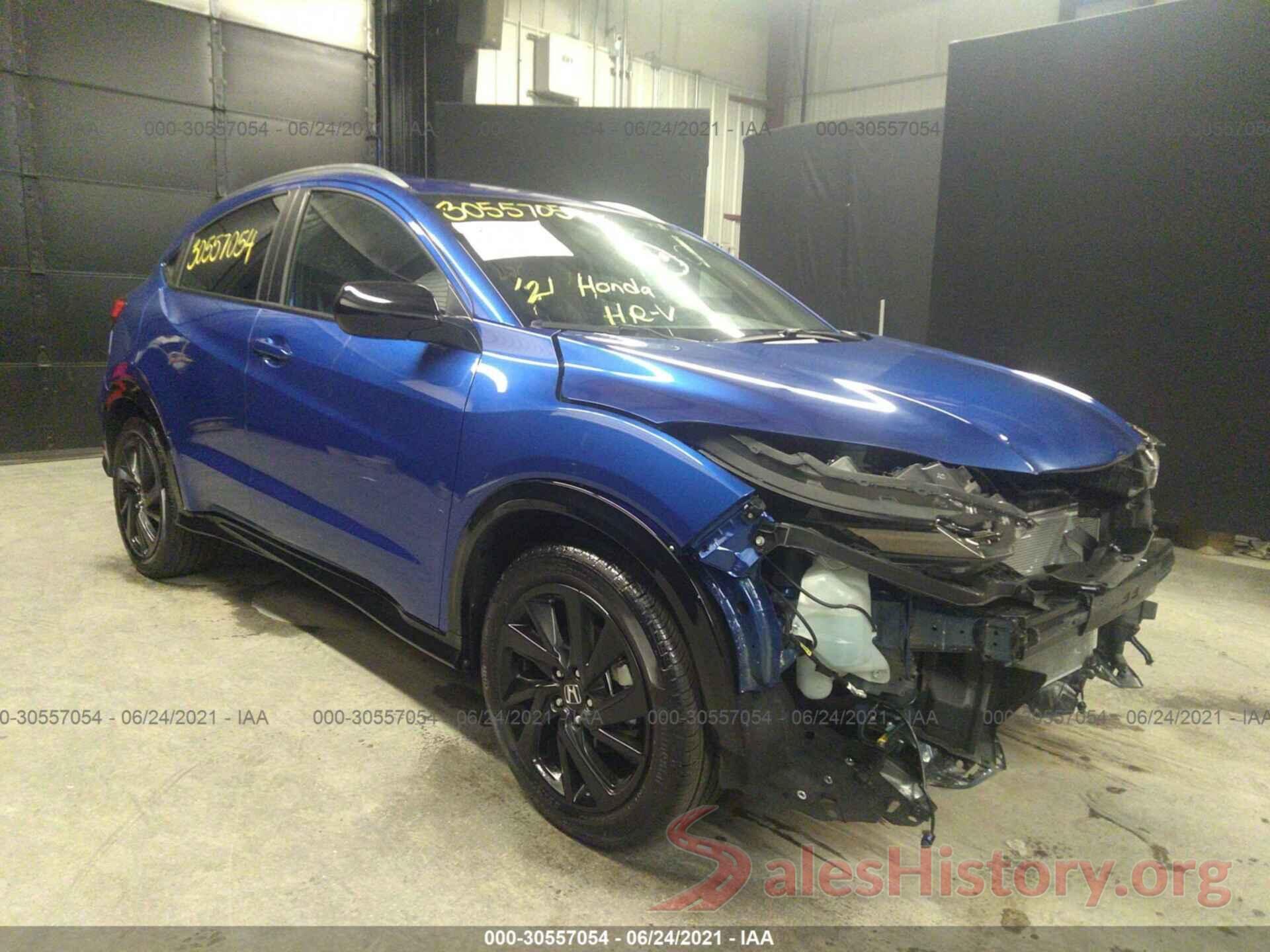 3CZRU6H13MM726654 2021 HONDA HR-V