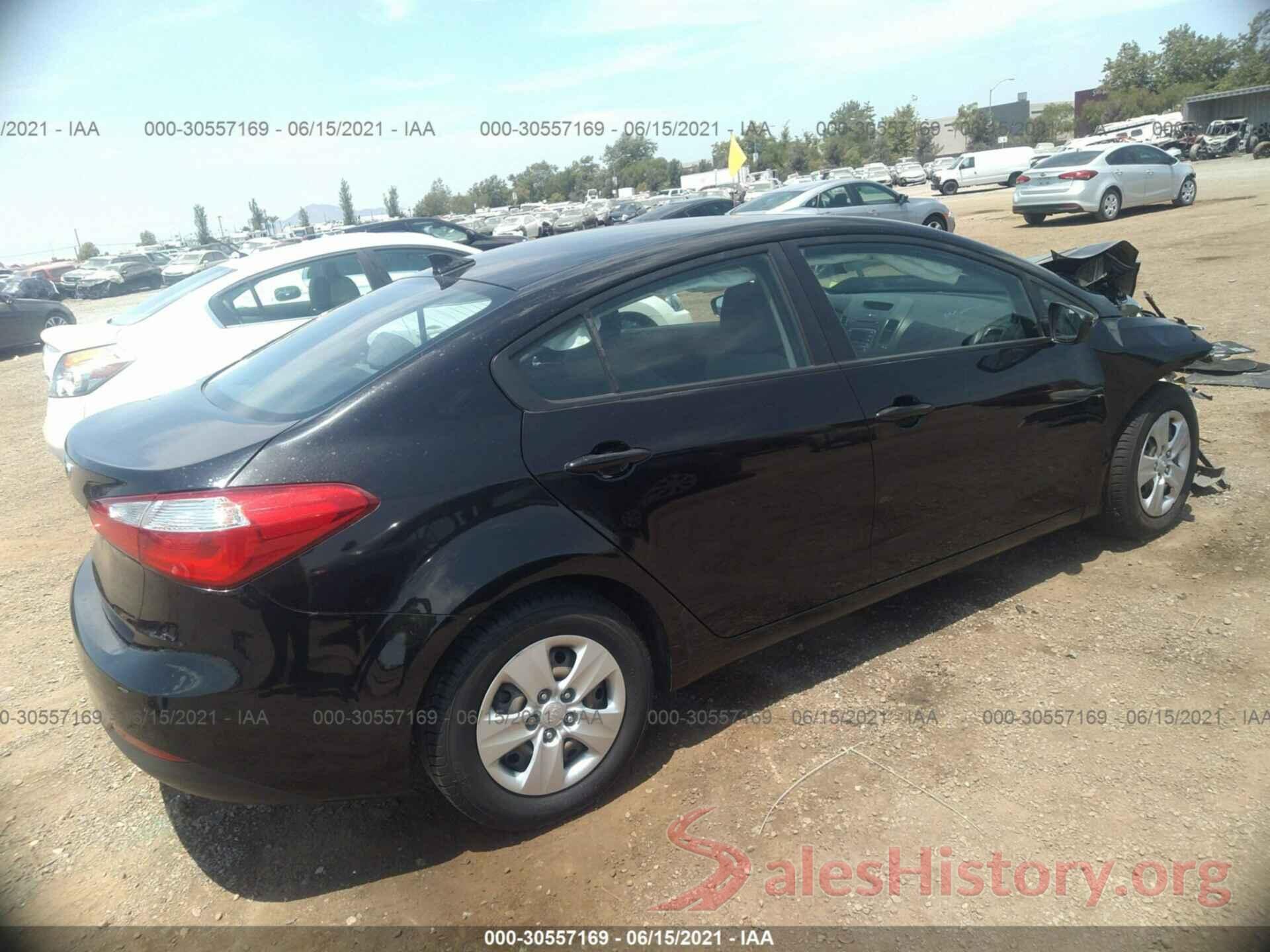 KNAFK4A67G5461074 2016 KIA FORTE