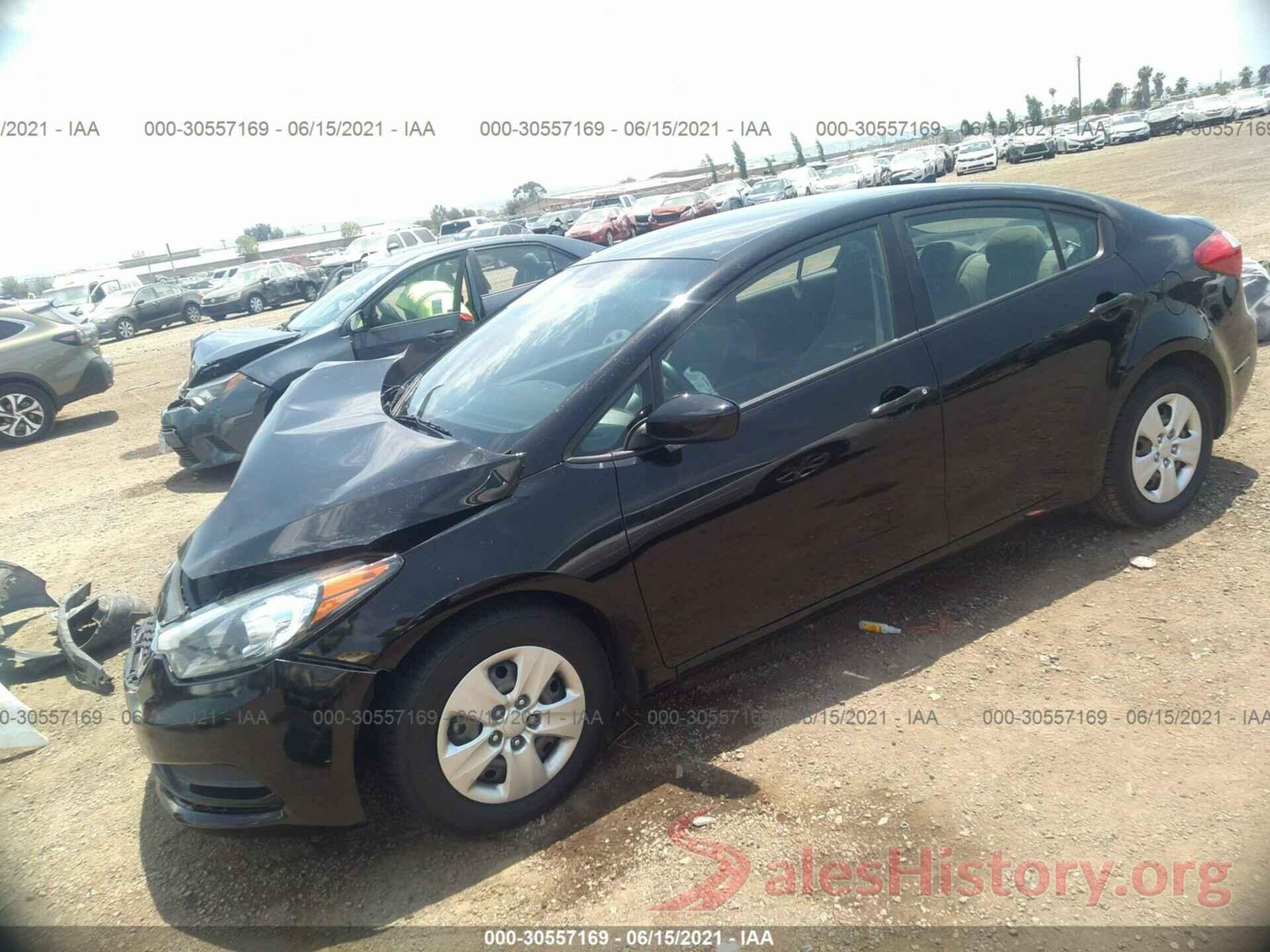 KNAFK4A67G5461074 2016 KIA FORTE