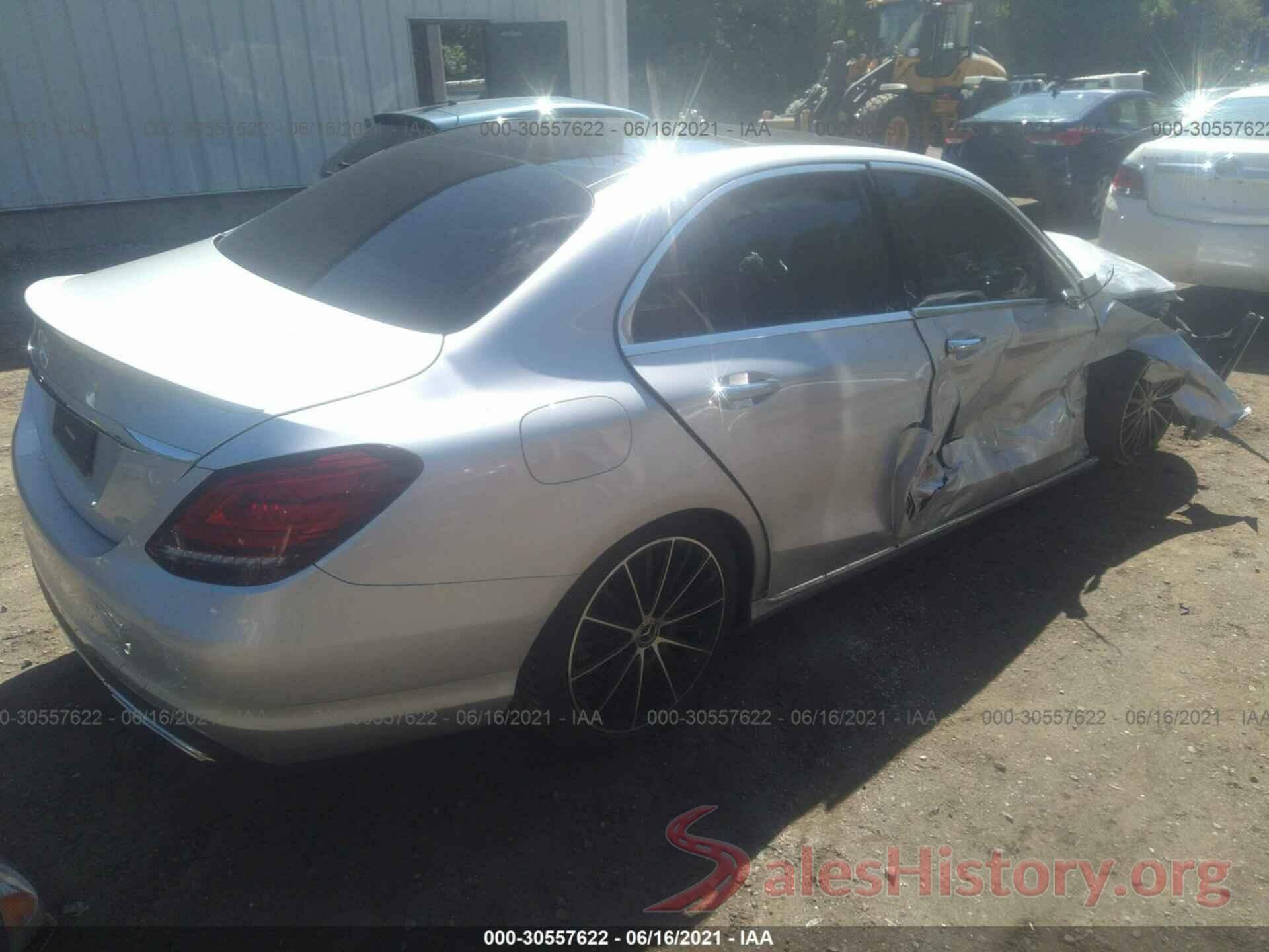 55SWF8DB7KU314007 2019 MERCEDES-BENZ C-CLASS